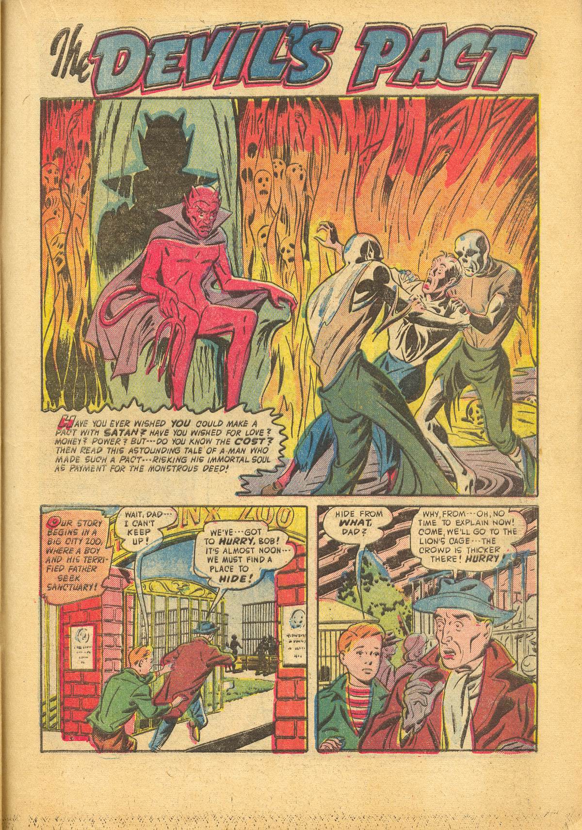 Read online Adventures Into The Unknown comic -  Issue #31 - 31