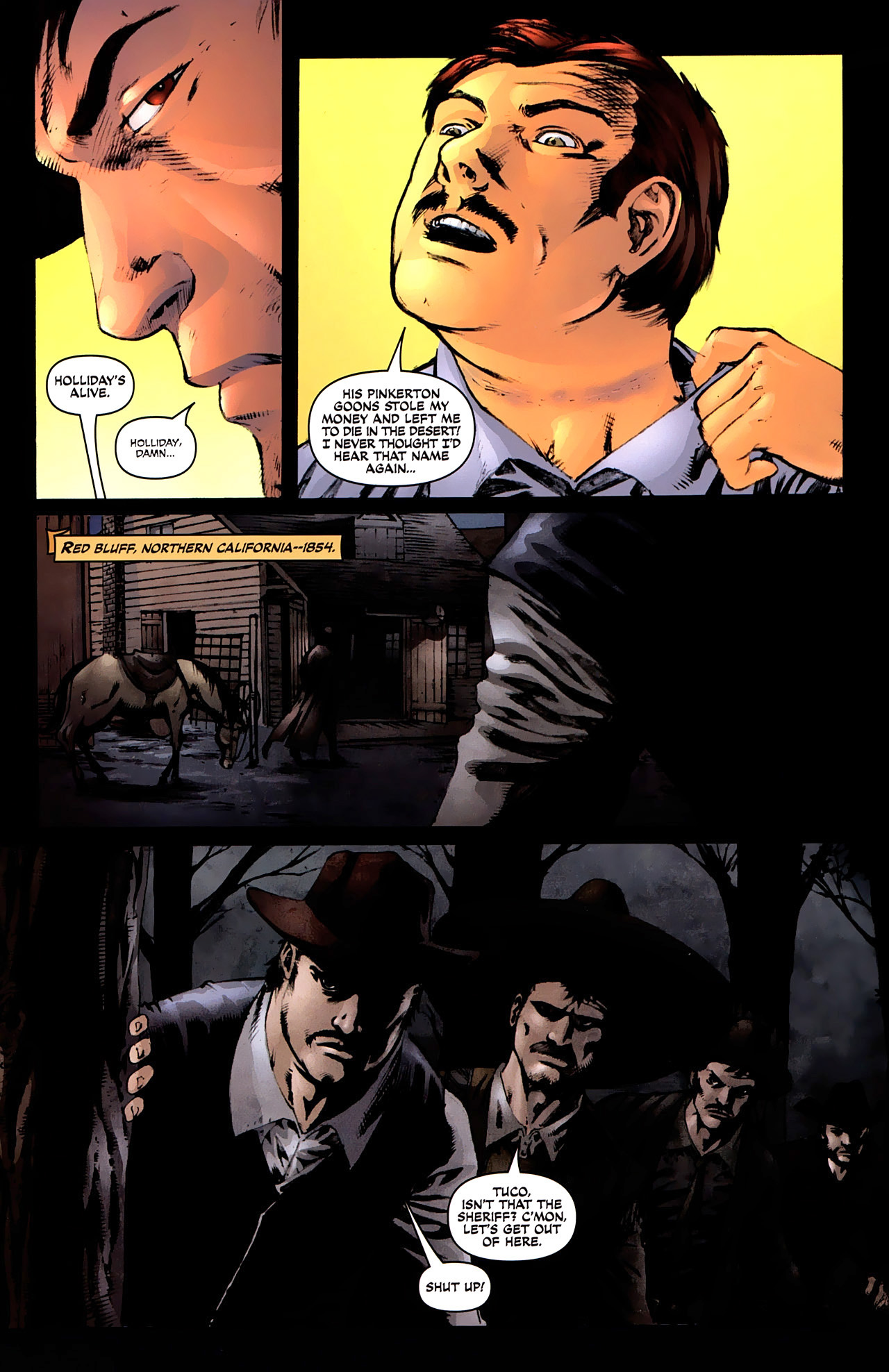 Read online The Man with No Name comic -  Issue #7 - 11