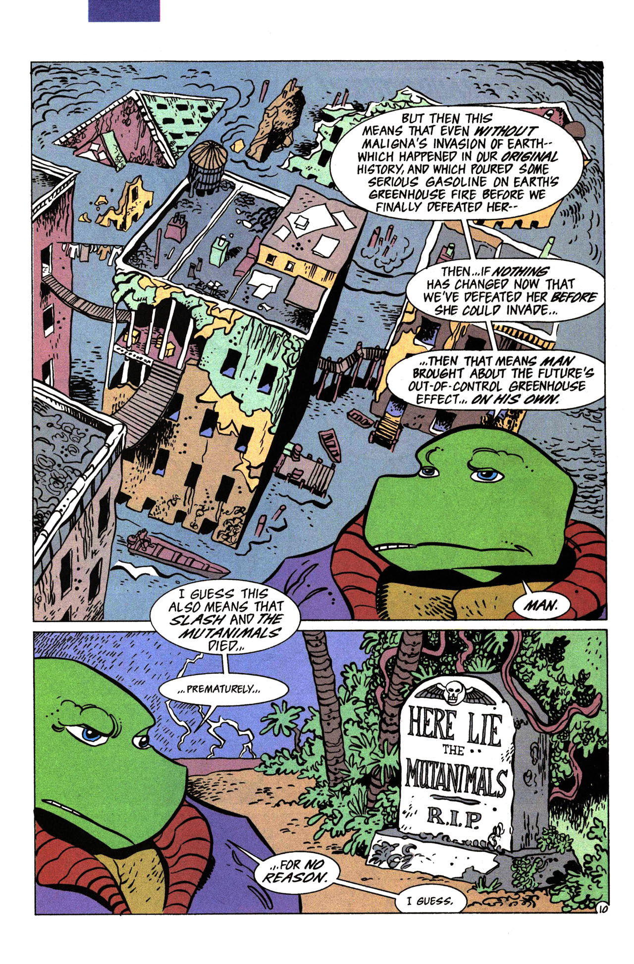 Read online Teenage Mutant Ninja Turtles Adventures (1989) comic -  Issue #61 - 12