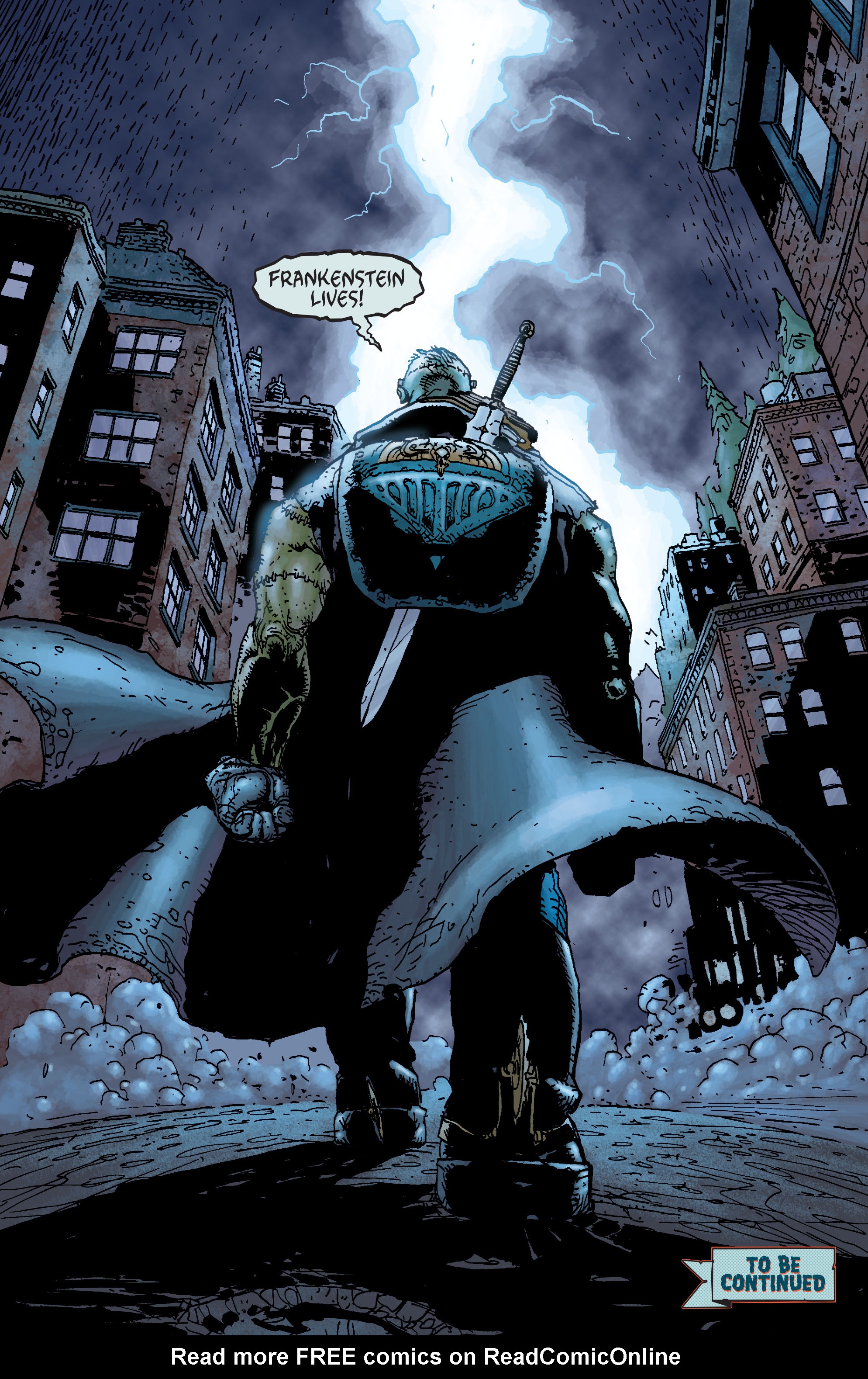 Read online Seven Soldiers: Frankenstein comic -  Issue #1 - 23