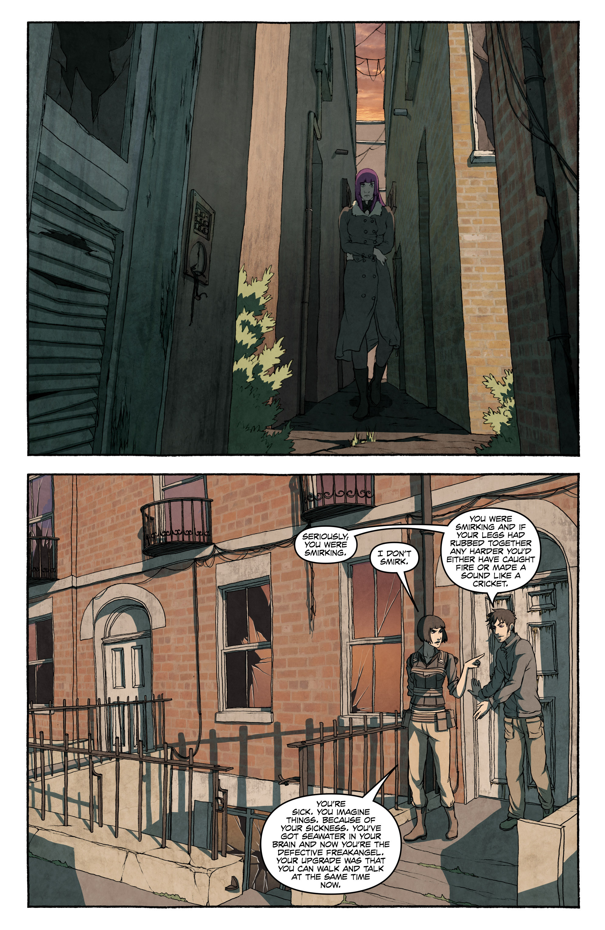 Read online FreakAngels comic -  Issue #5 - 122