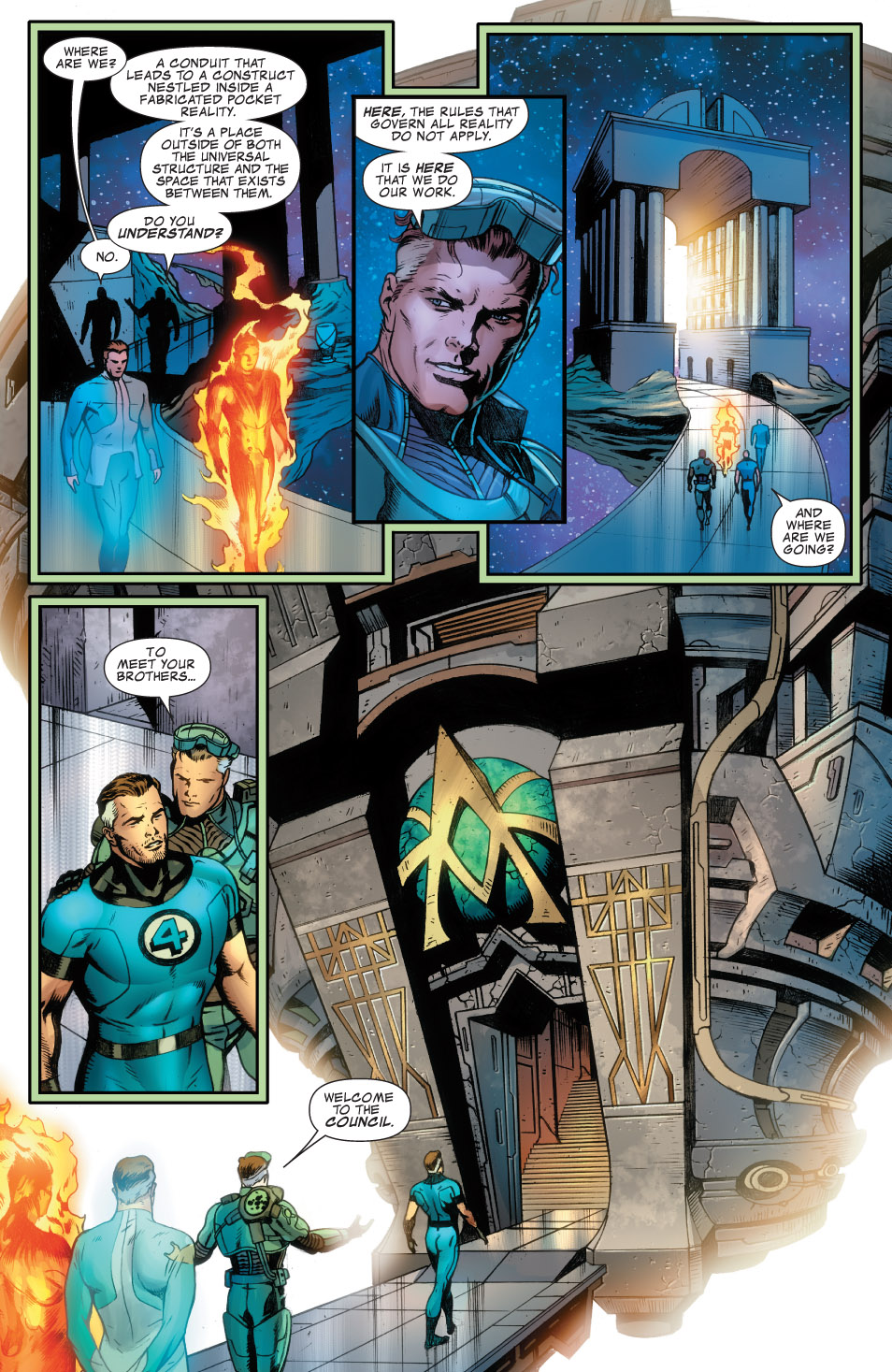 Read online Fantastic Four By Jonathan Hickman Omnibus comic -  Issue # TPB 1 (Part 1) - 36
