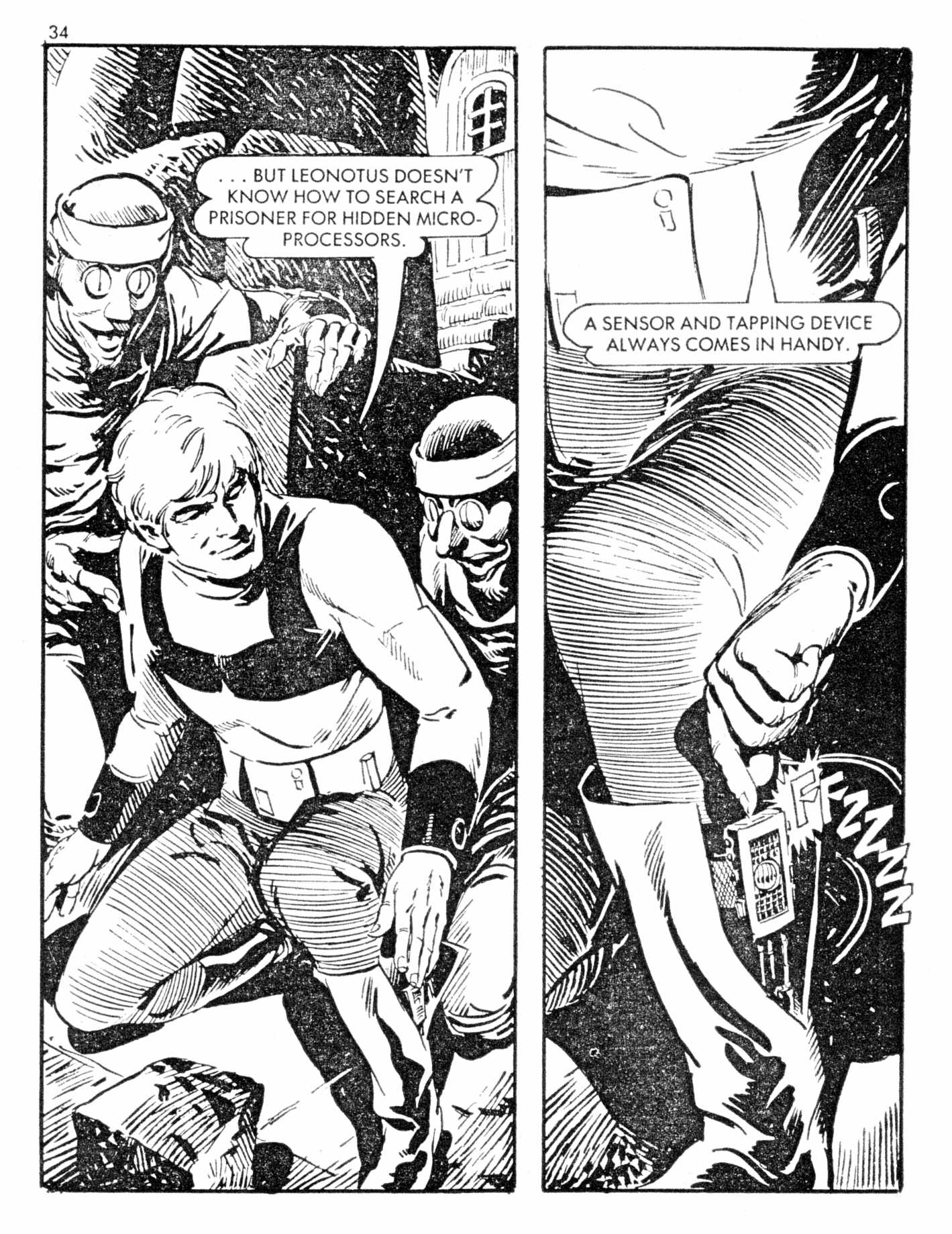 Read online Starblazer comic -  Issue #146 - 34