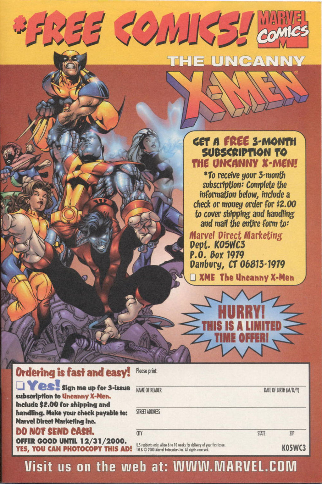 Read online X-Men The Movie Special Edition comic -  Issue # Full - 30