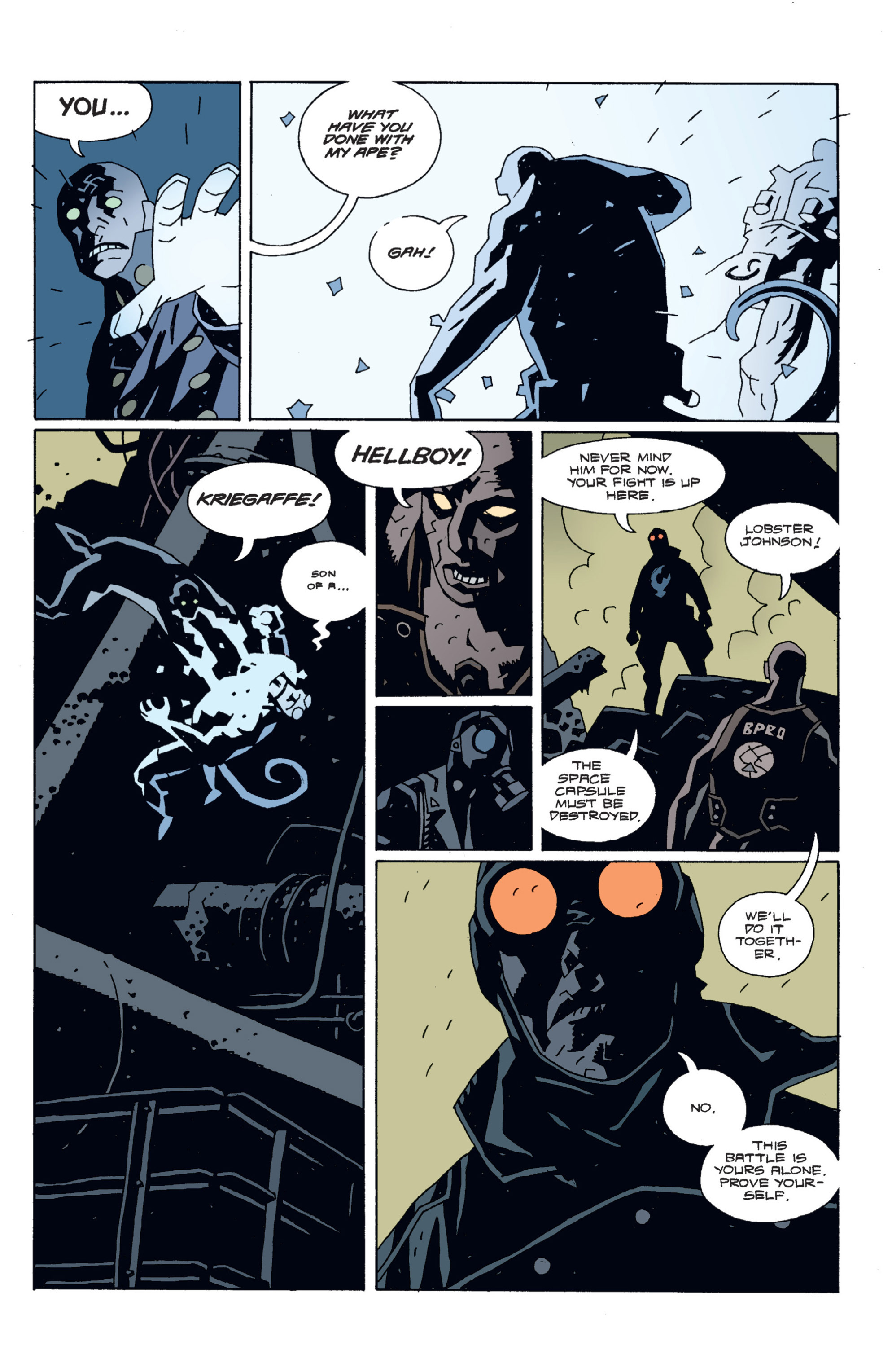 Read online Hellboy comic -  Issue #5 - 78