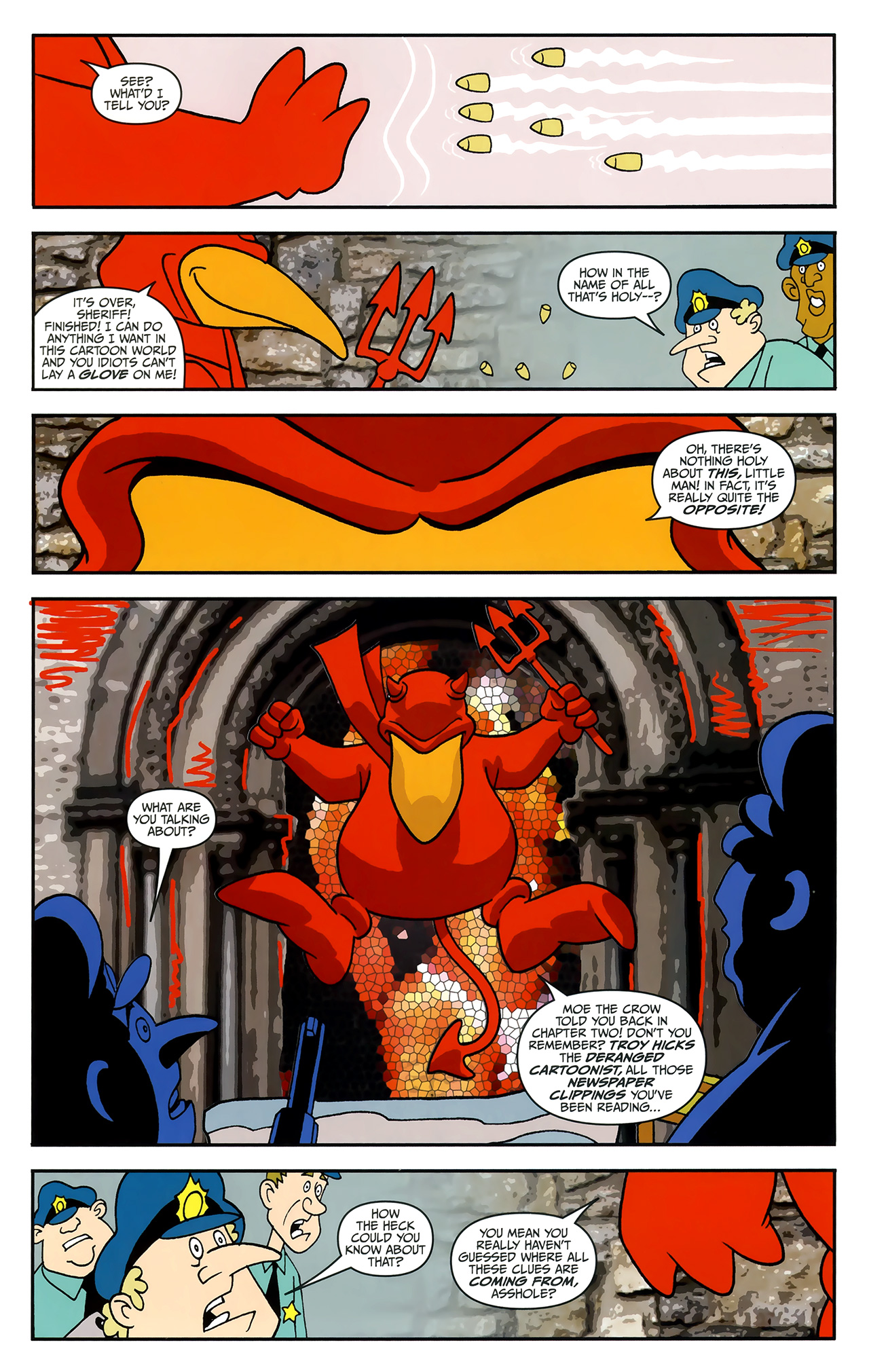 Read online Mark Millar's The Unfunnies comic -  Issue #4 - 9