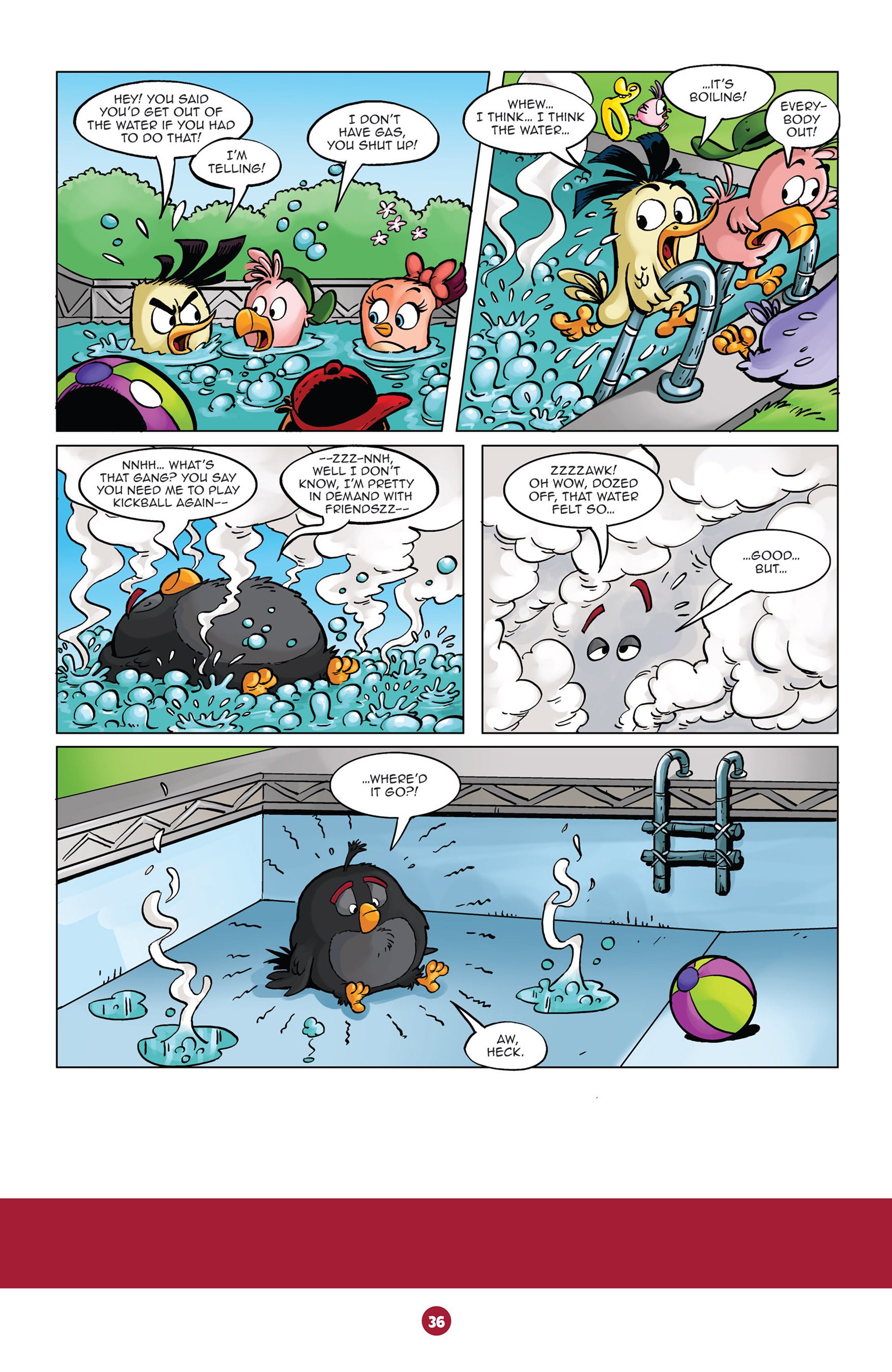 Read online Angry Birds: Big Movie Eggstravaganza comic -  Issue # Full - 39