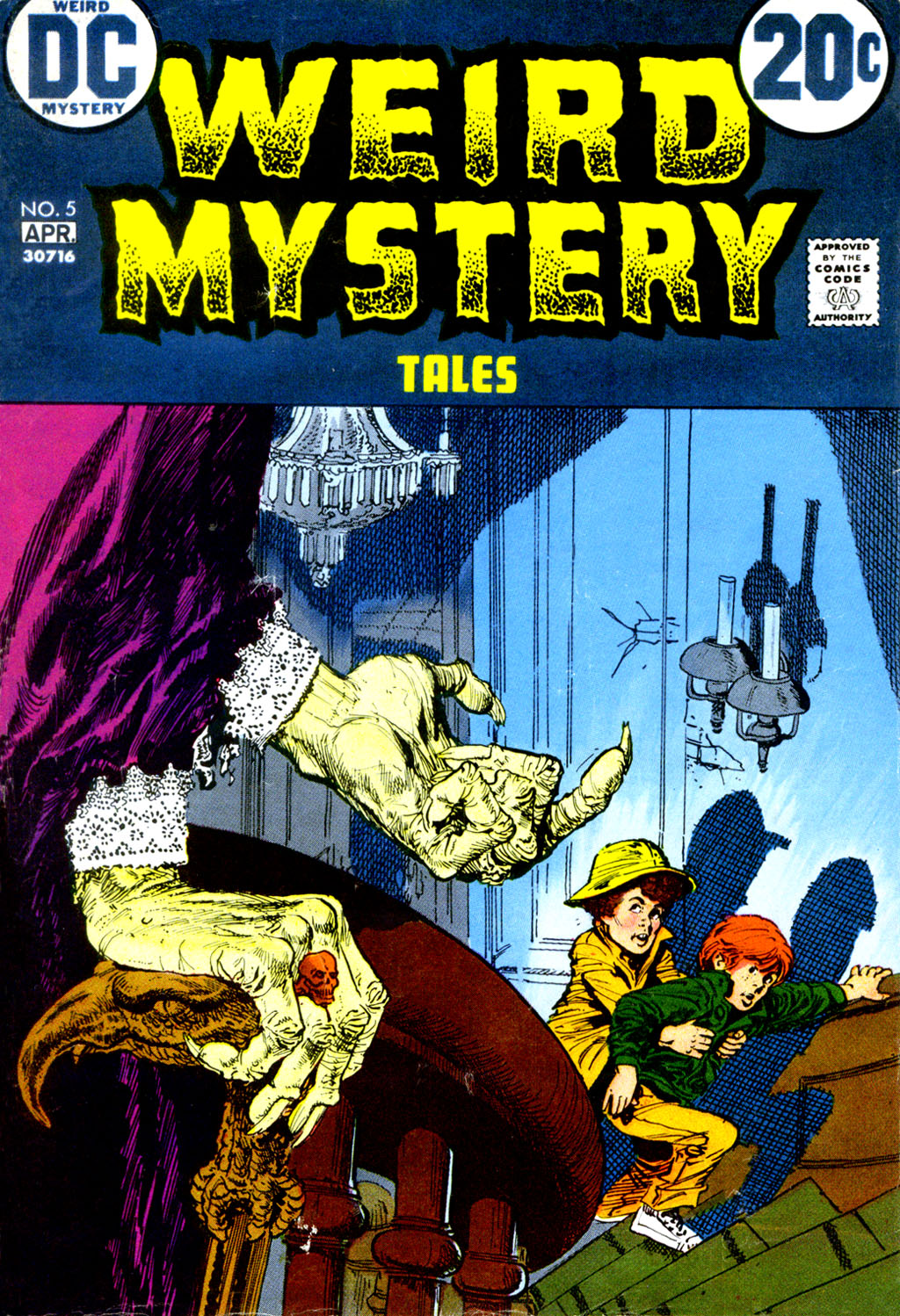 Read online Weird Mystery Tales comic -  Issue #5 - 1
