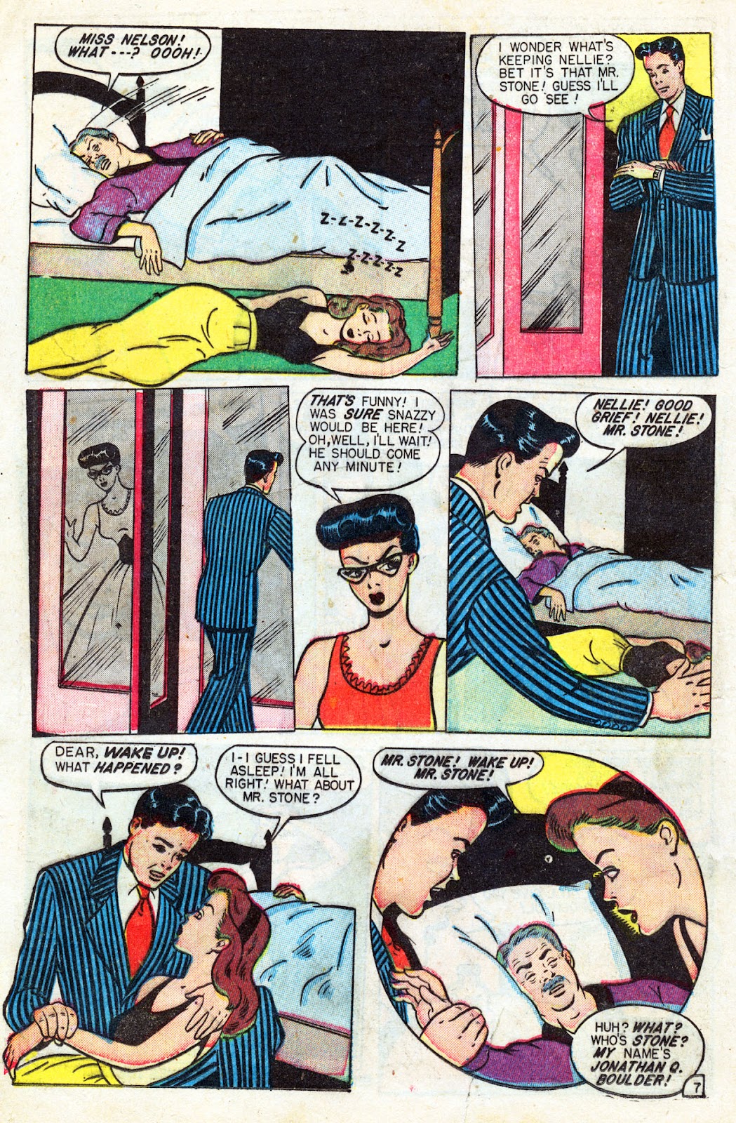 Read online Nellie The Nurse (1945) comic -  Issue #16 - 18