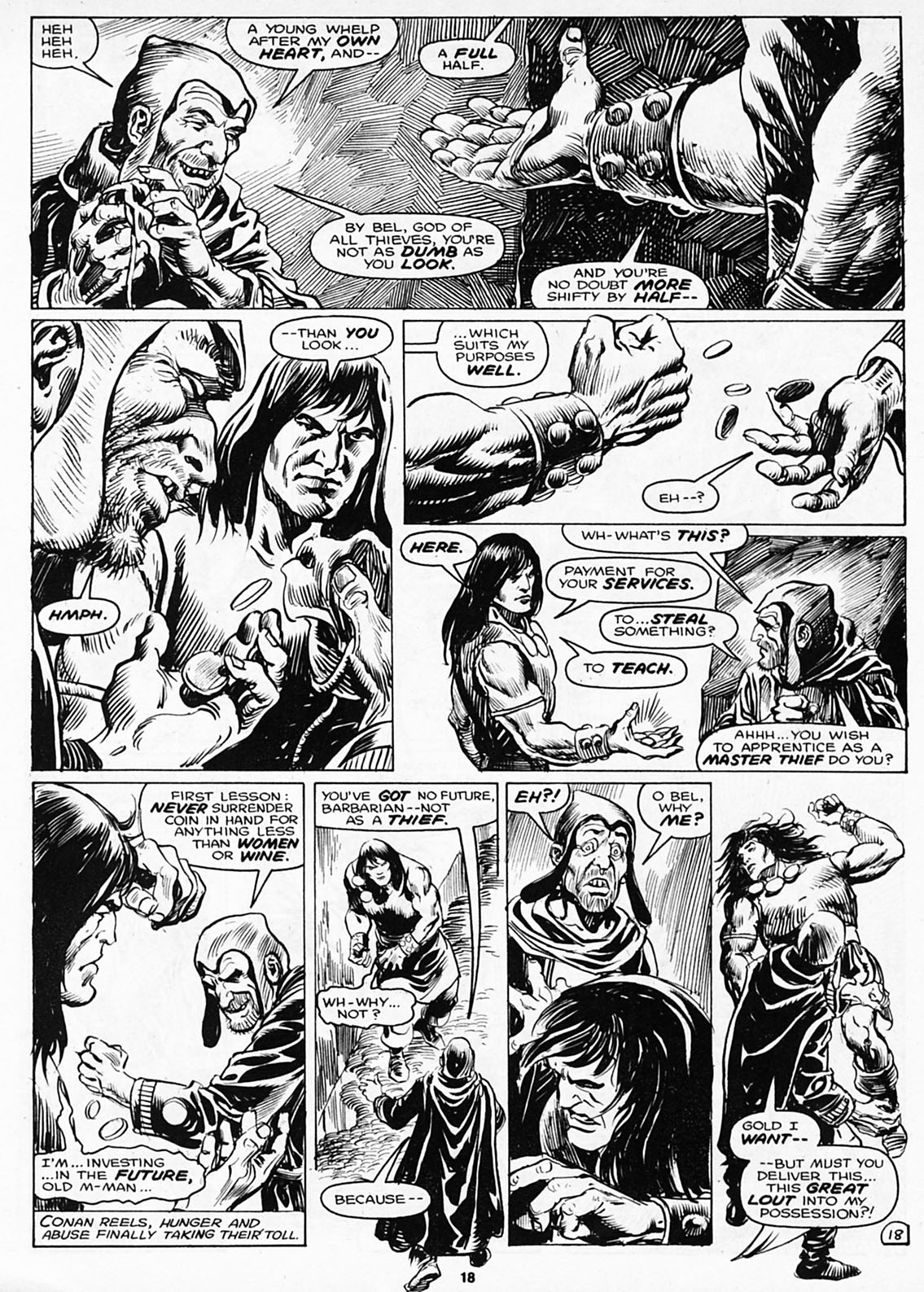 Read online The Savage Sword Of Conan comic -  Issue #180 - 20