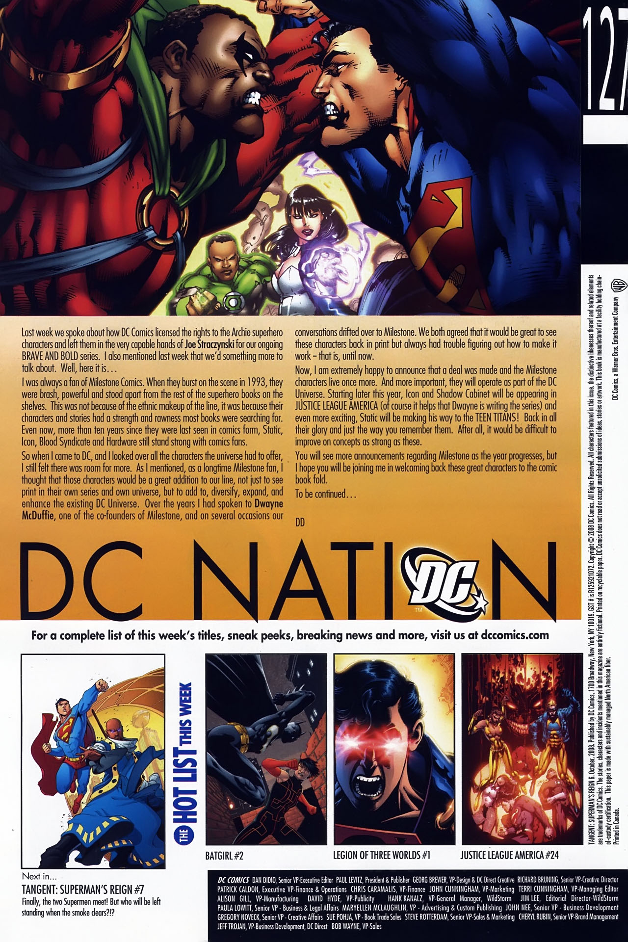 Read online Tangent: Superman's Reign comic -  Issue #6 - 24
