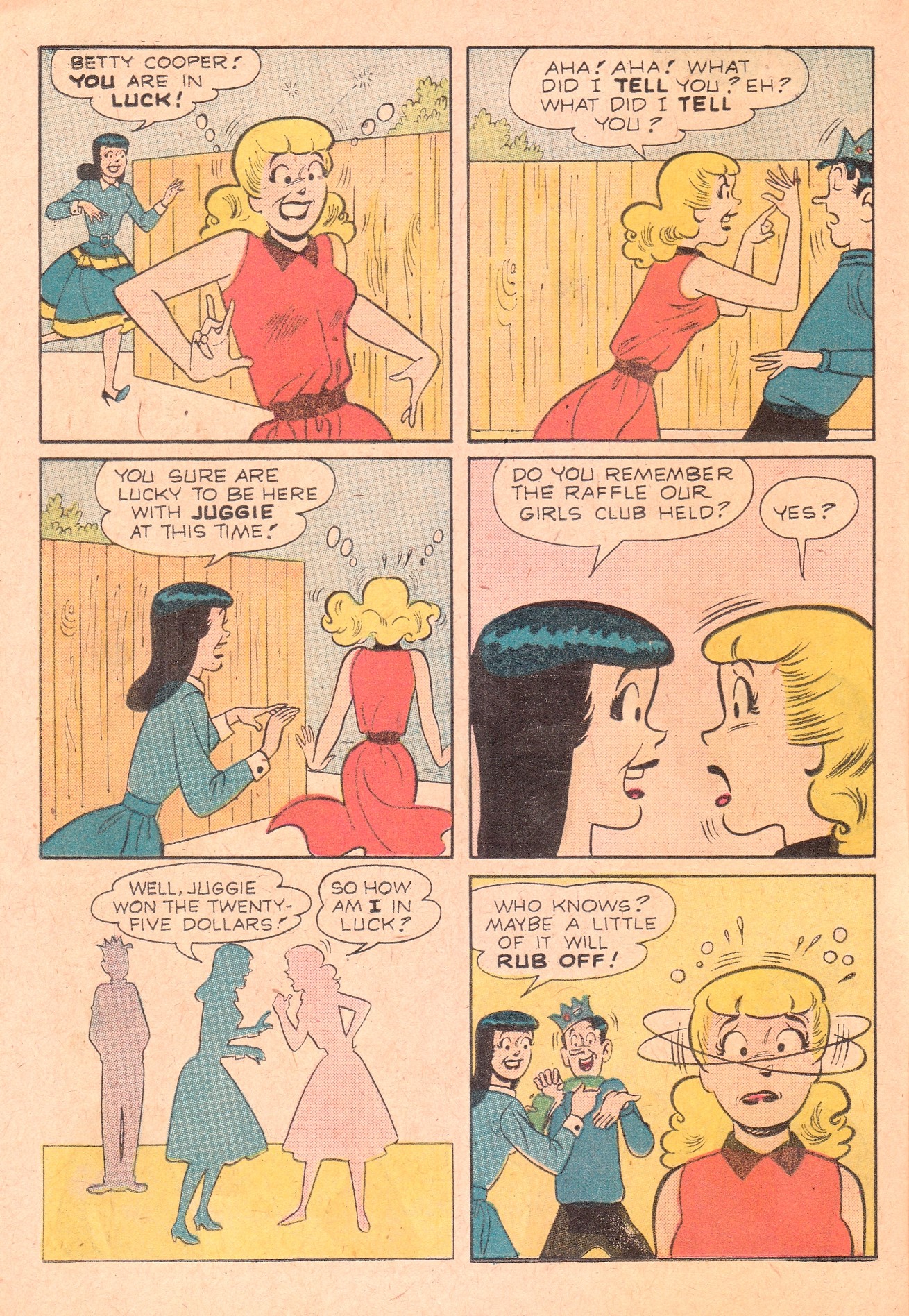 Read online Archie's Pal Jughead comic -  Issue #64 - 6