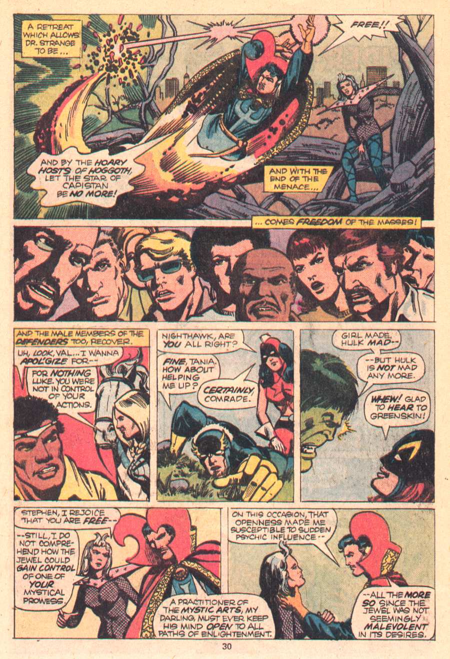 Read online The Defenders (1972) comic -  Issue #45 - 17