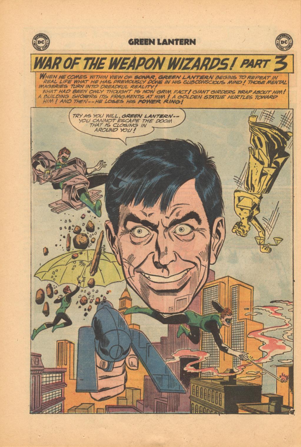 Read online Green Lantern (1960) comic -  Issue #25 - 24