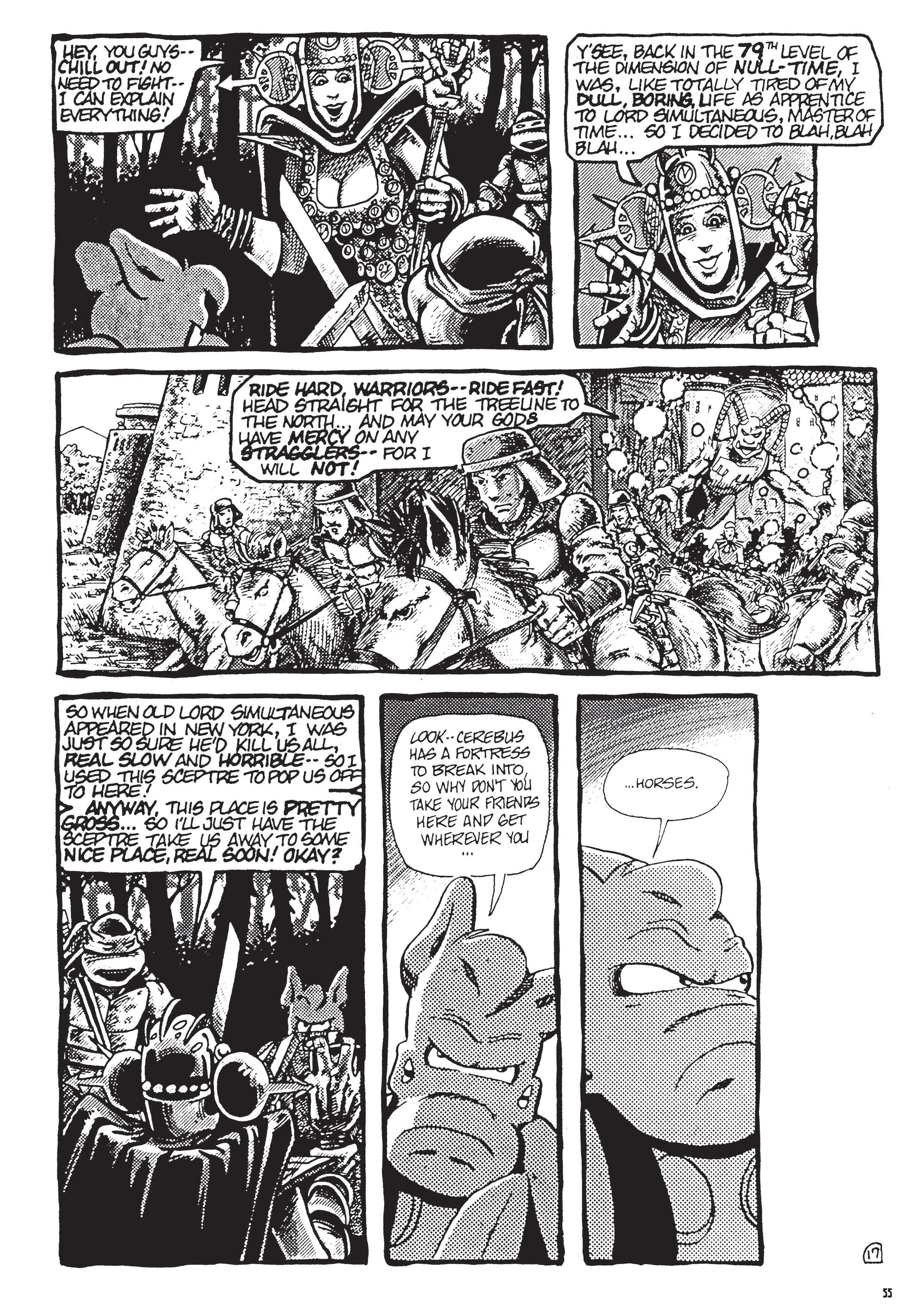 Read online Teenage Mutant Ninja Turtles: The Ultimate Collection comic -  Issue # TPB 2 (Part 1) - 56