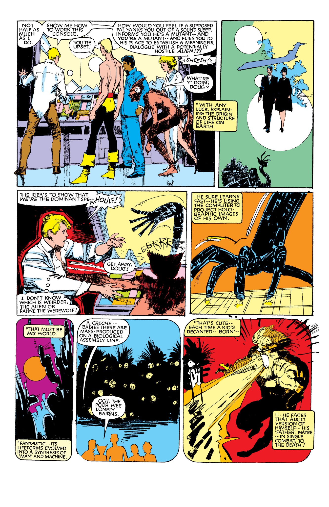 Read online New Mutants Classic comic -  Issue # TPB 3 - 100