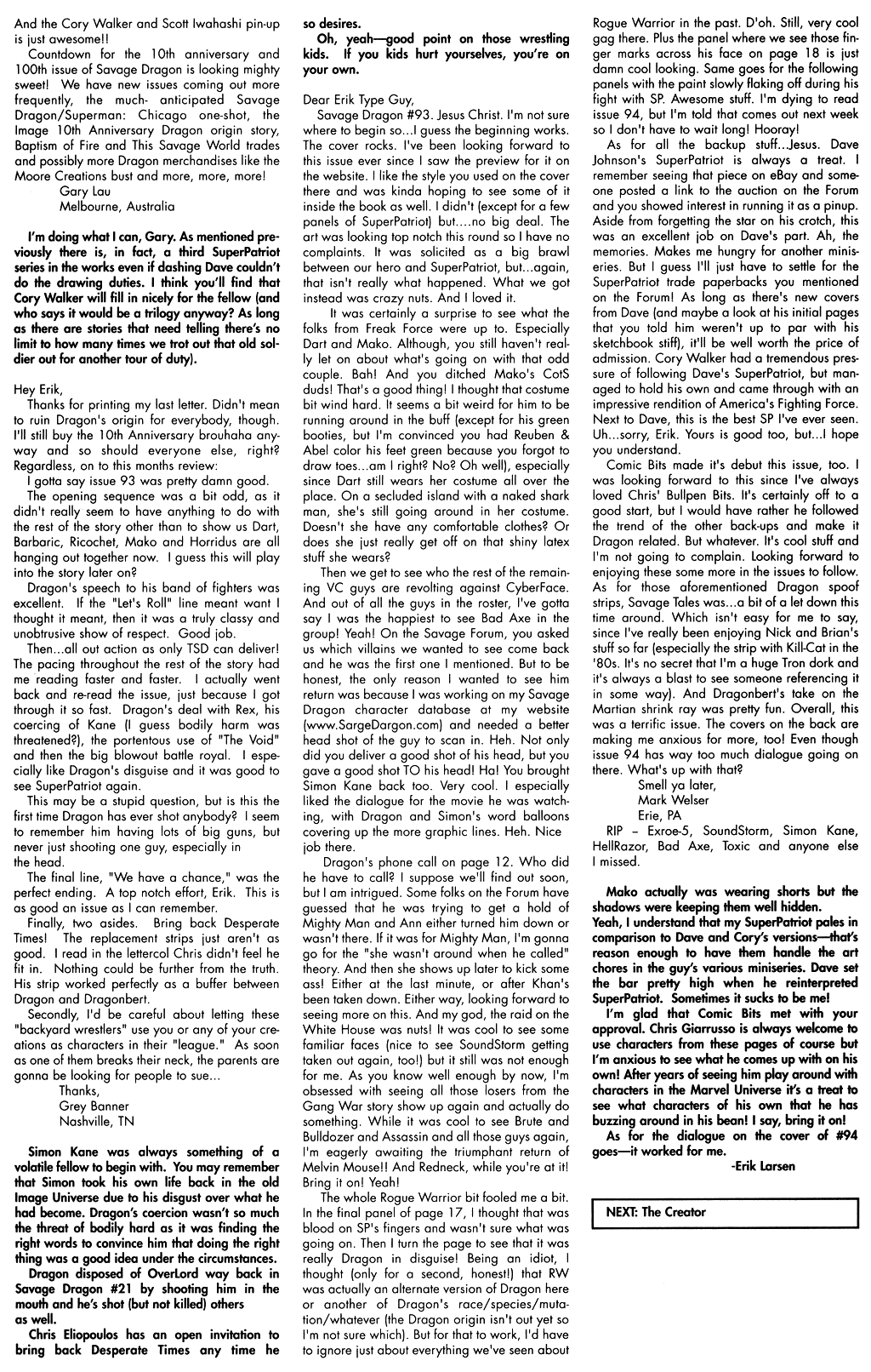 Read online The Savage Dragon (1993) comic -  Issue #95 - 26