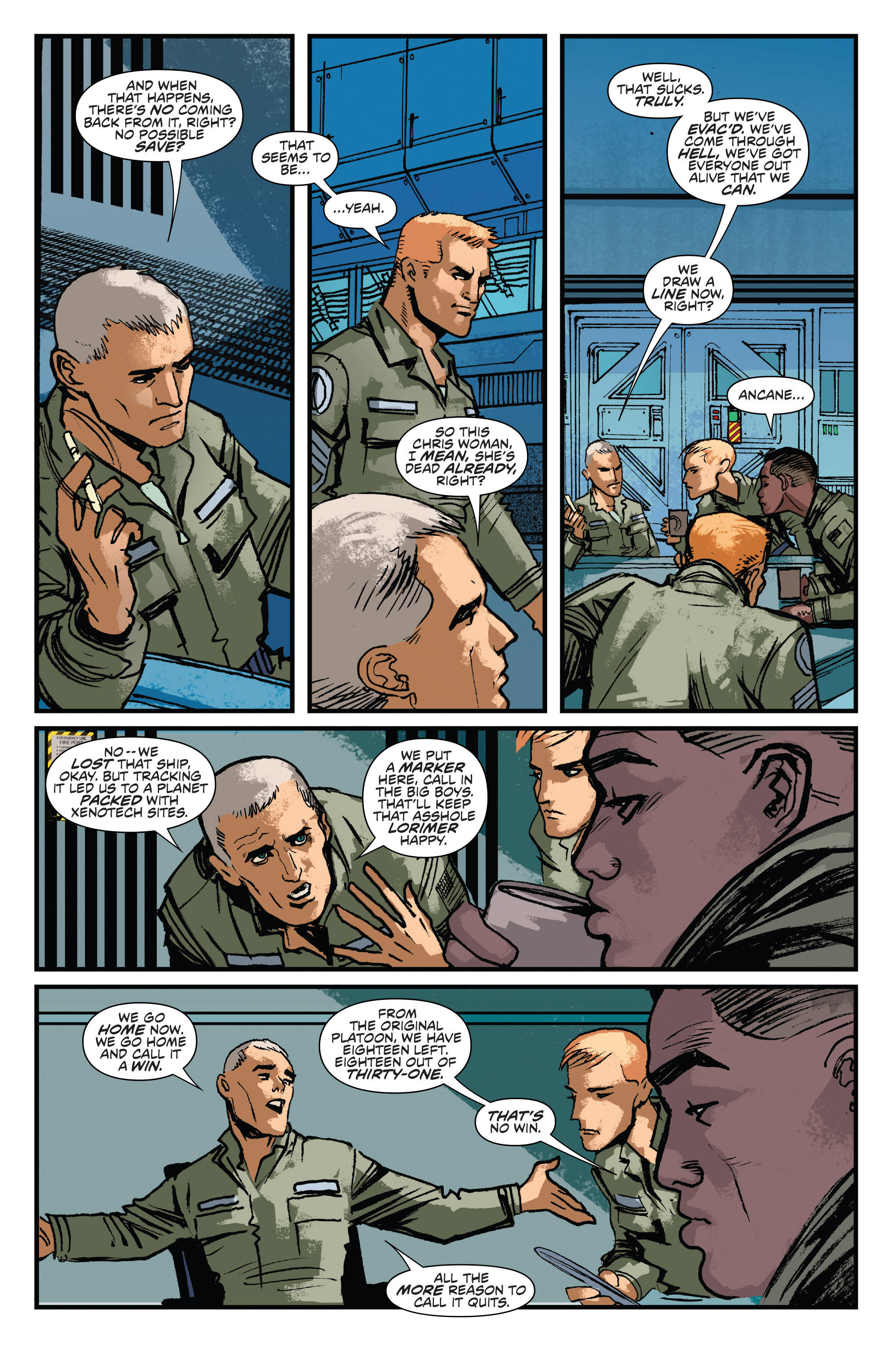 Read online Aliens: Life And Death comic -  Issue #2 - 4