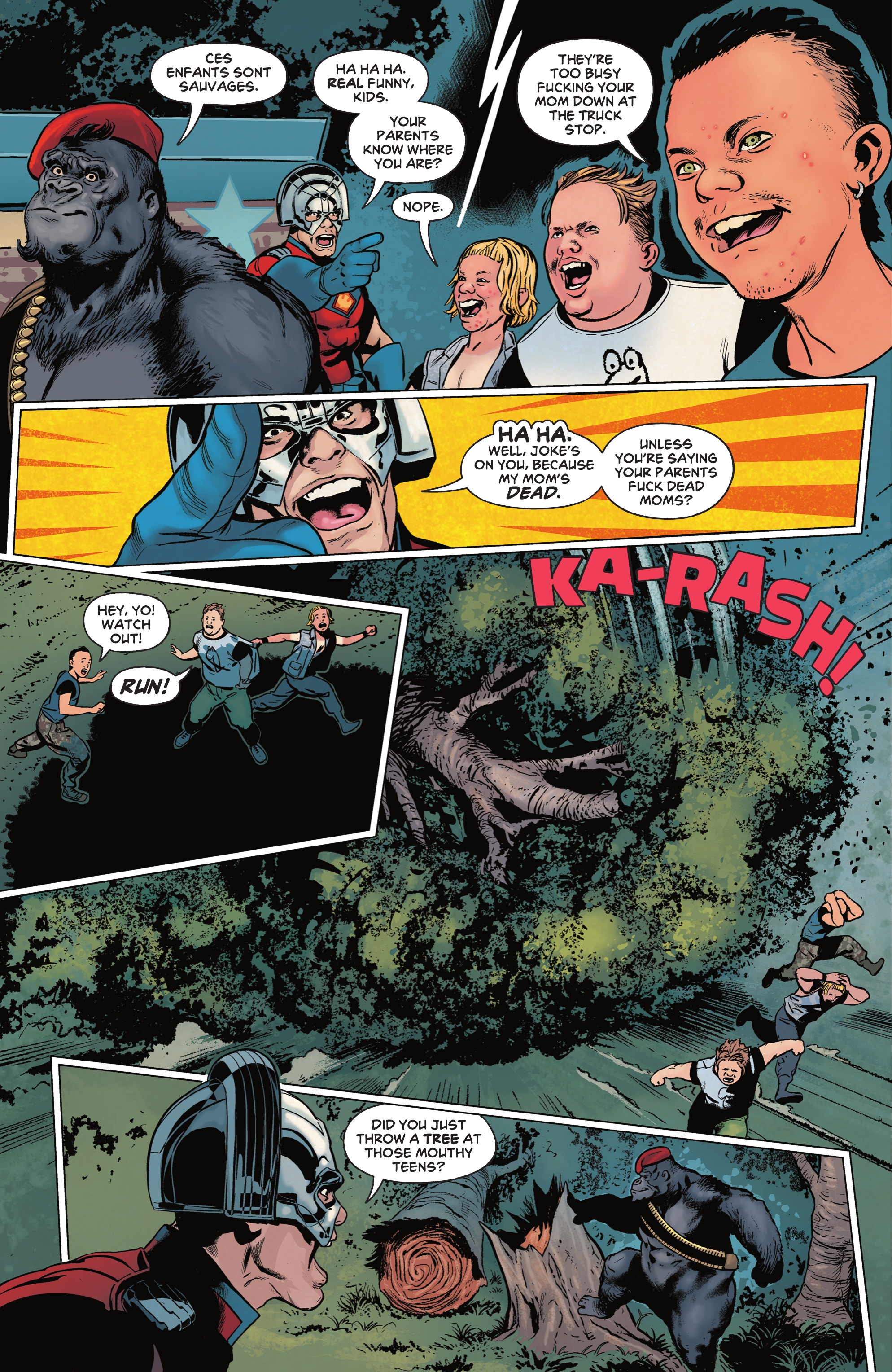 Read online Peacemaker Tries Hard! comic -  Issue #2 - 7