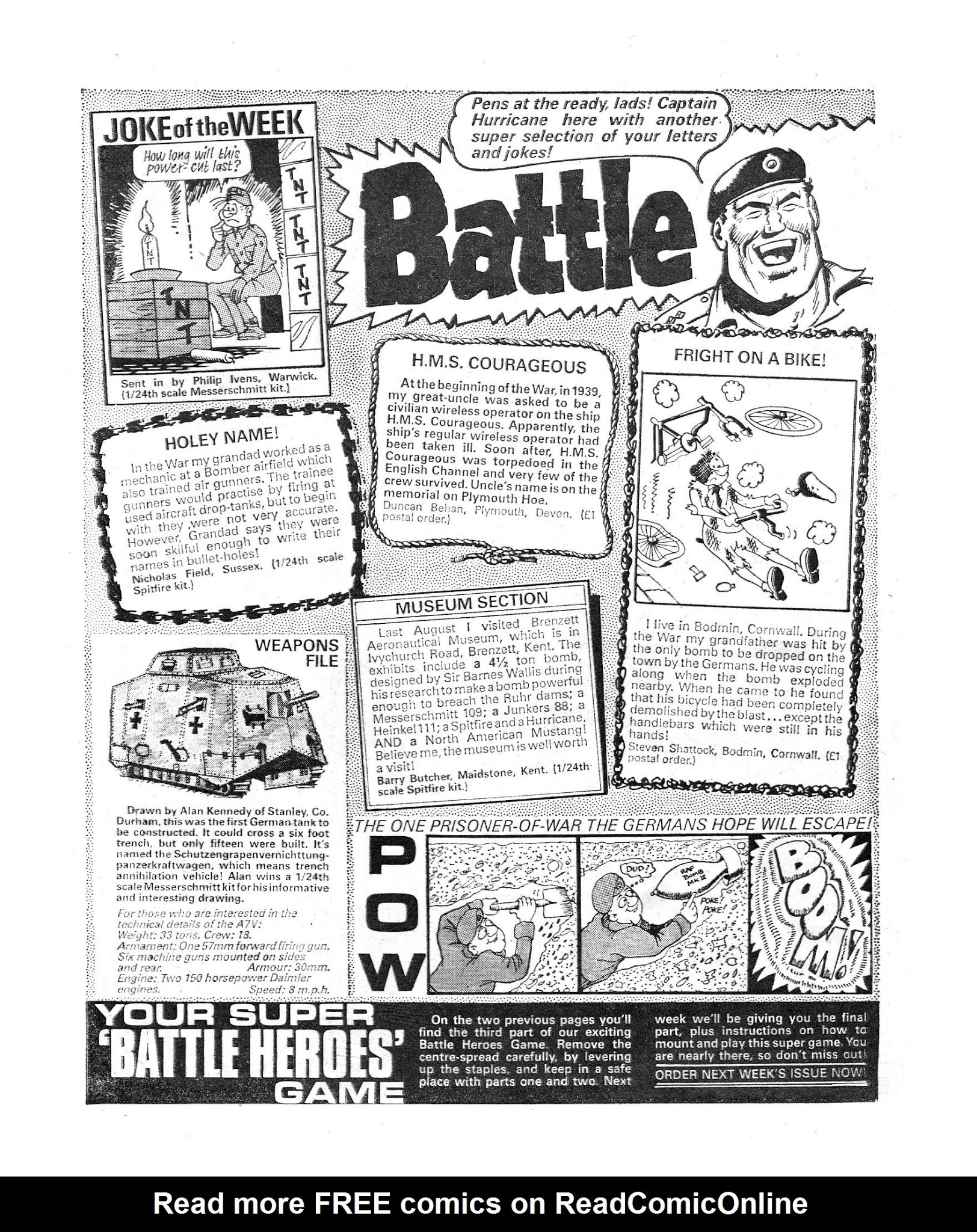 Read online Battle Picture Weekly comic -  Issue #123 - 18