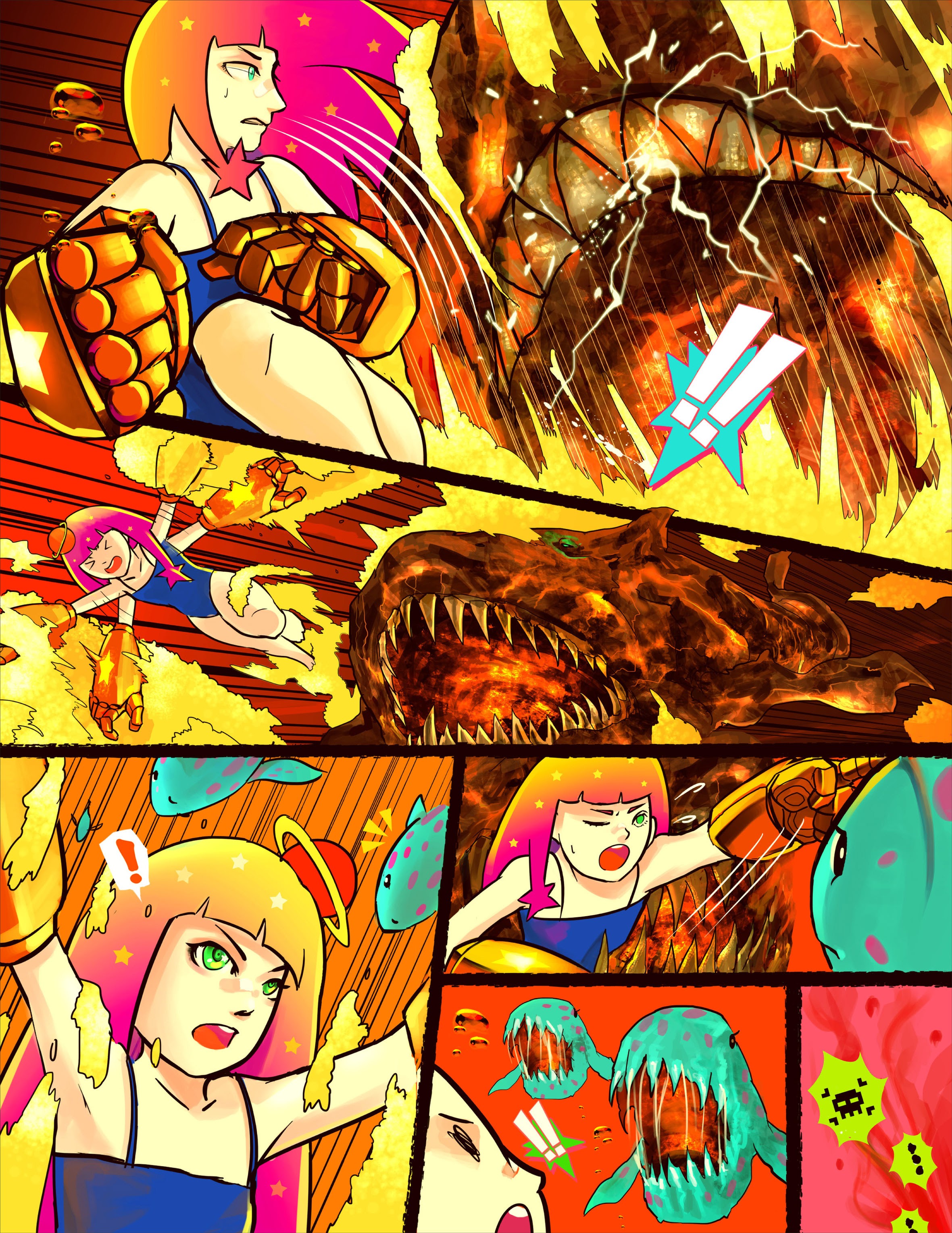 Read online Starpunch Girl comic -  Issue #2 - 19