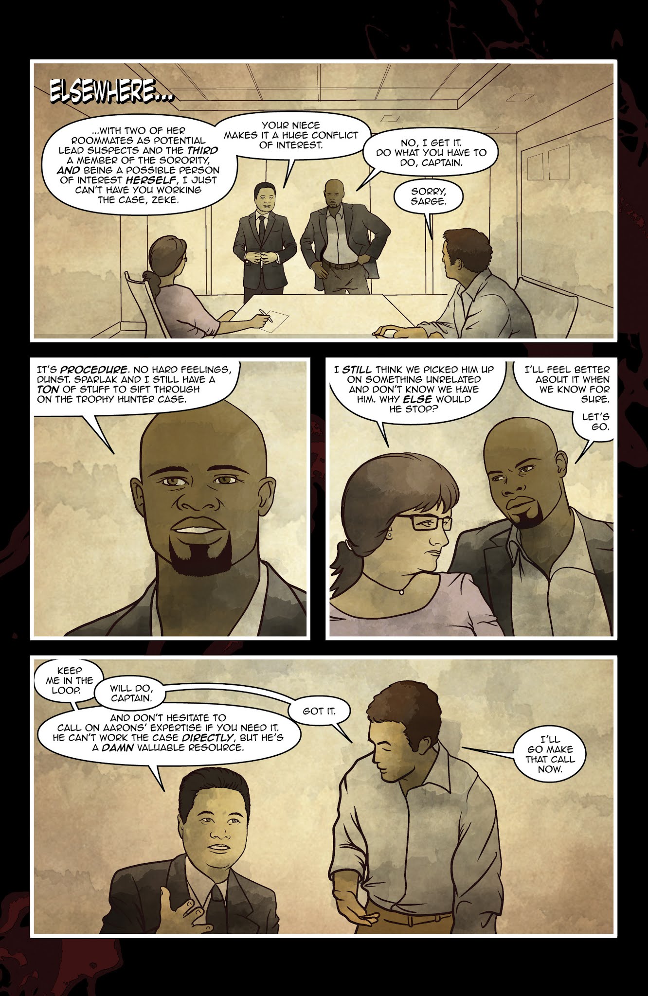 Read online A Voice In The Dark: Get Your Gun comic -  Issue #1 - 23