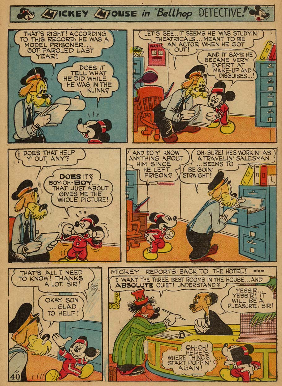 Read online Walt Disney's Comics and Stories comic -  Issue #34 - 42