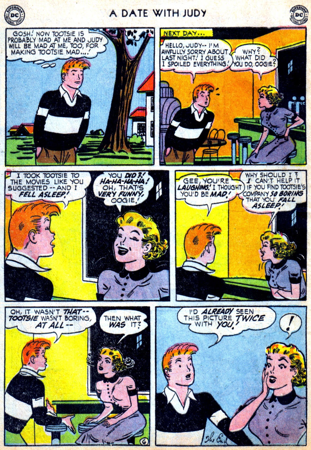 Read online A Date with Judy comic -  Issue #43 - 8