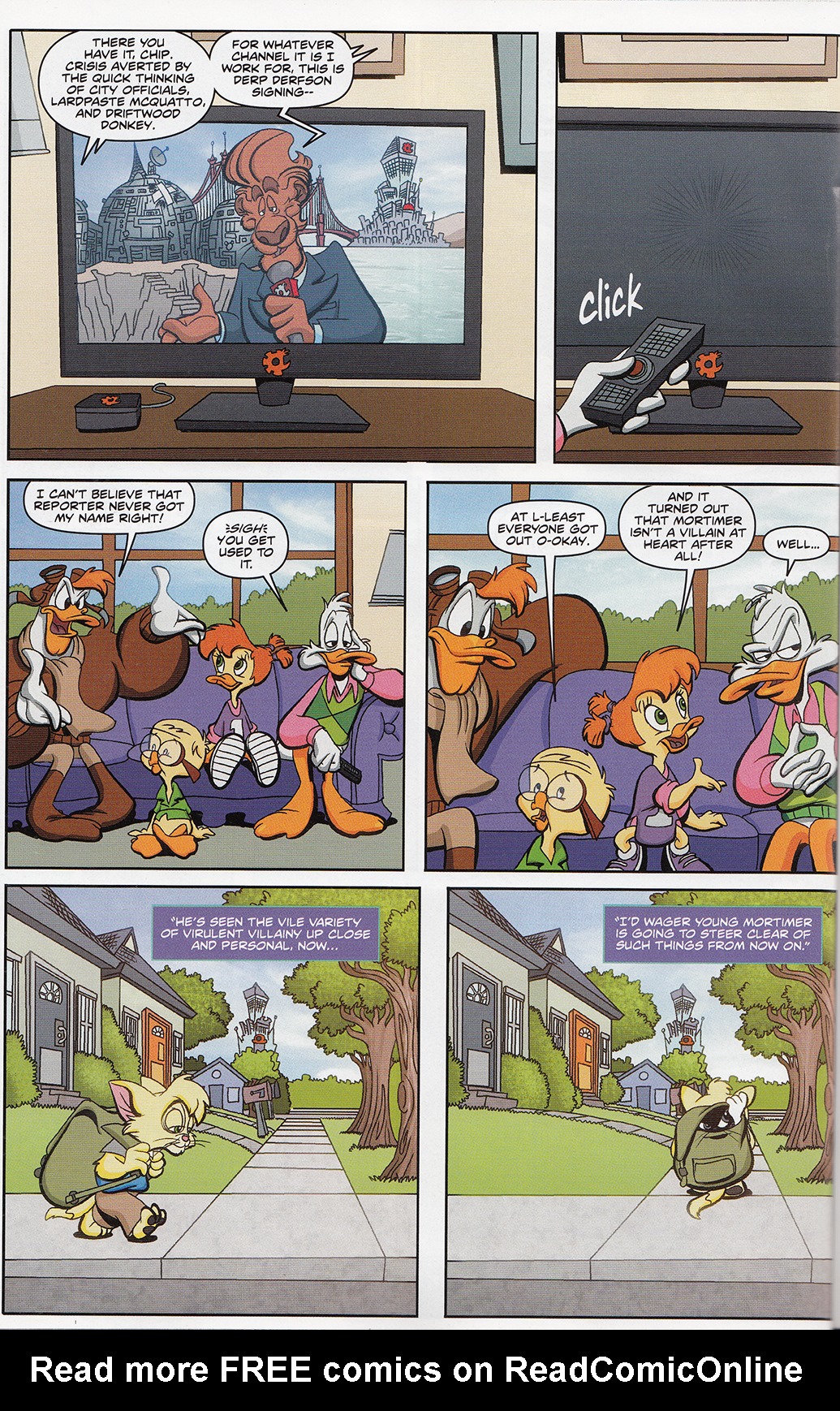 Read online Disney Darkwing Duck comic -  Issue #3 - 24