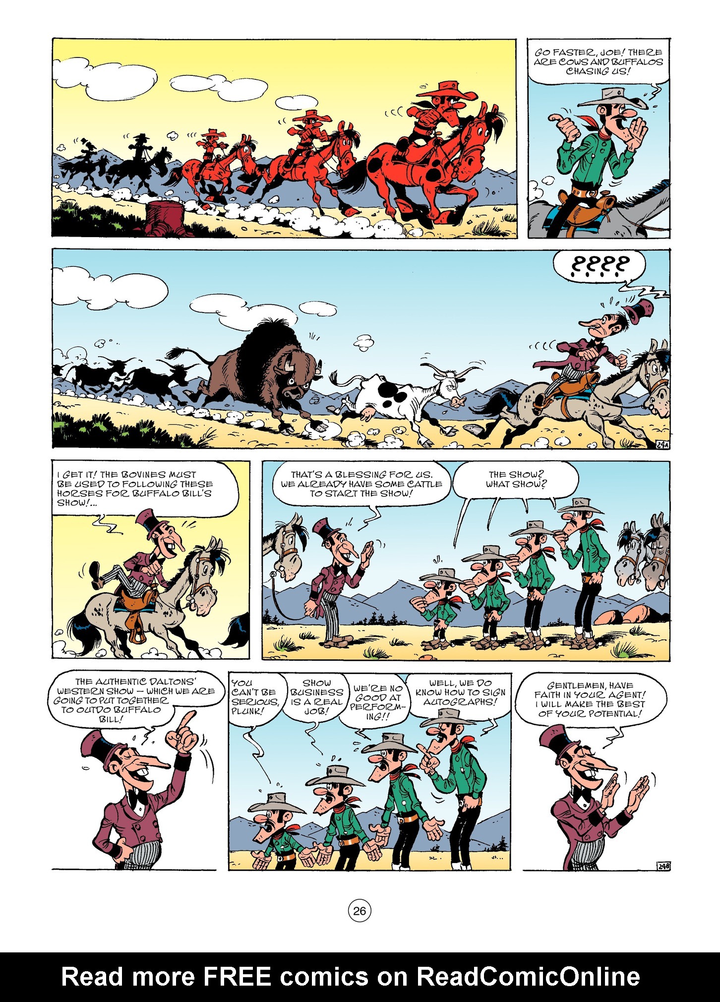 Read online A Lucky Luke Adventure comic -  Issue #57 - 26