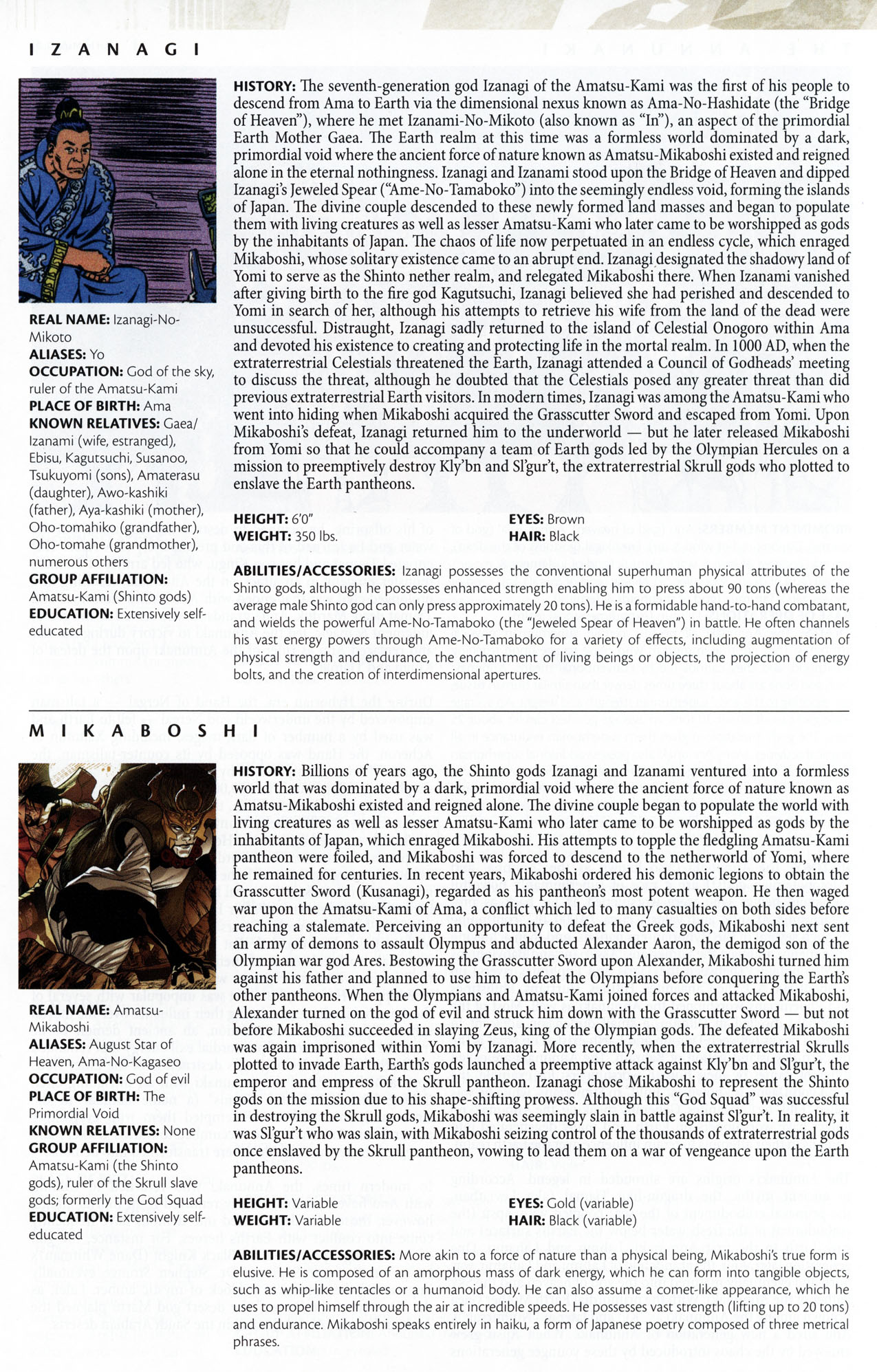 Read online Thor & Hercules: Encyclopaedia Mythologica comic -  Issue # Full - 9