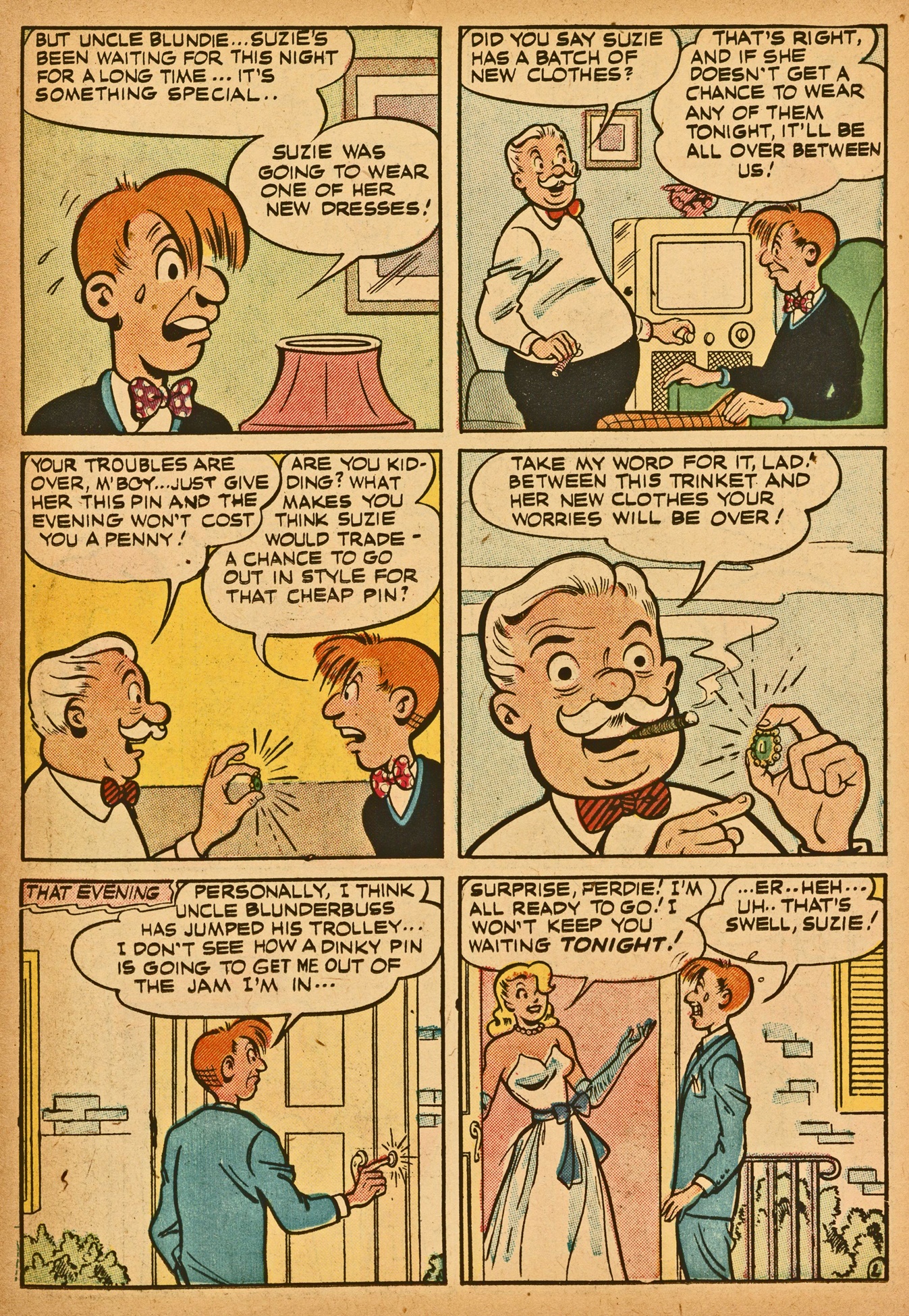 Read online Pep Comics comic -  Issue #84 - 19