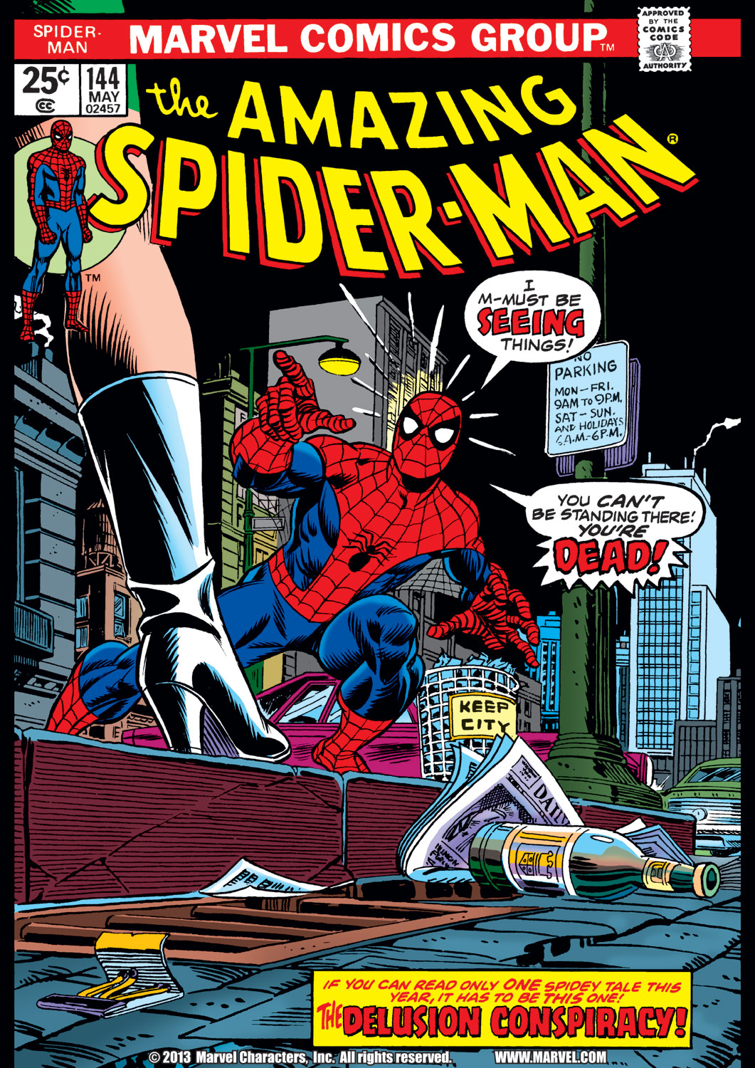 Read online The Amazing Spider-Man (1963) comic -  Issue #144 - 1