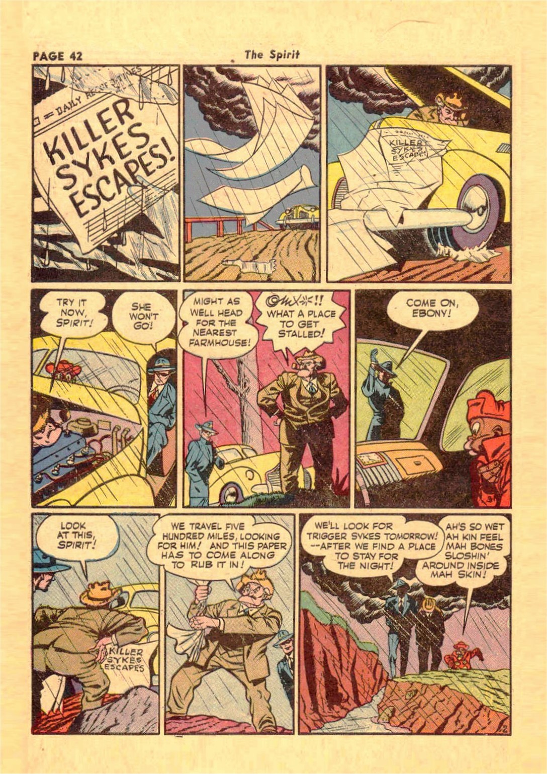 Read online The Spirit (1944) comic -  Issue #3 - 44
