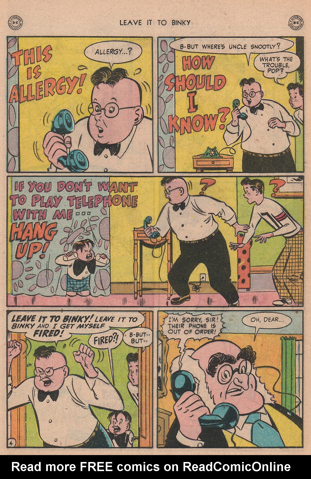 Read online Leave it to Binky comic -  Issue #9 - 6