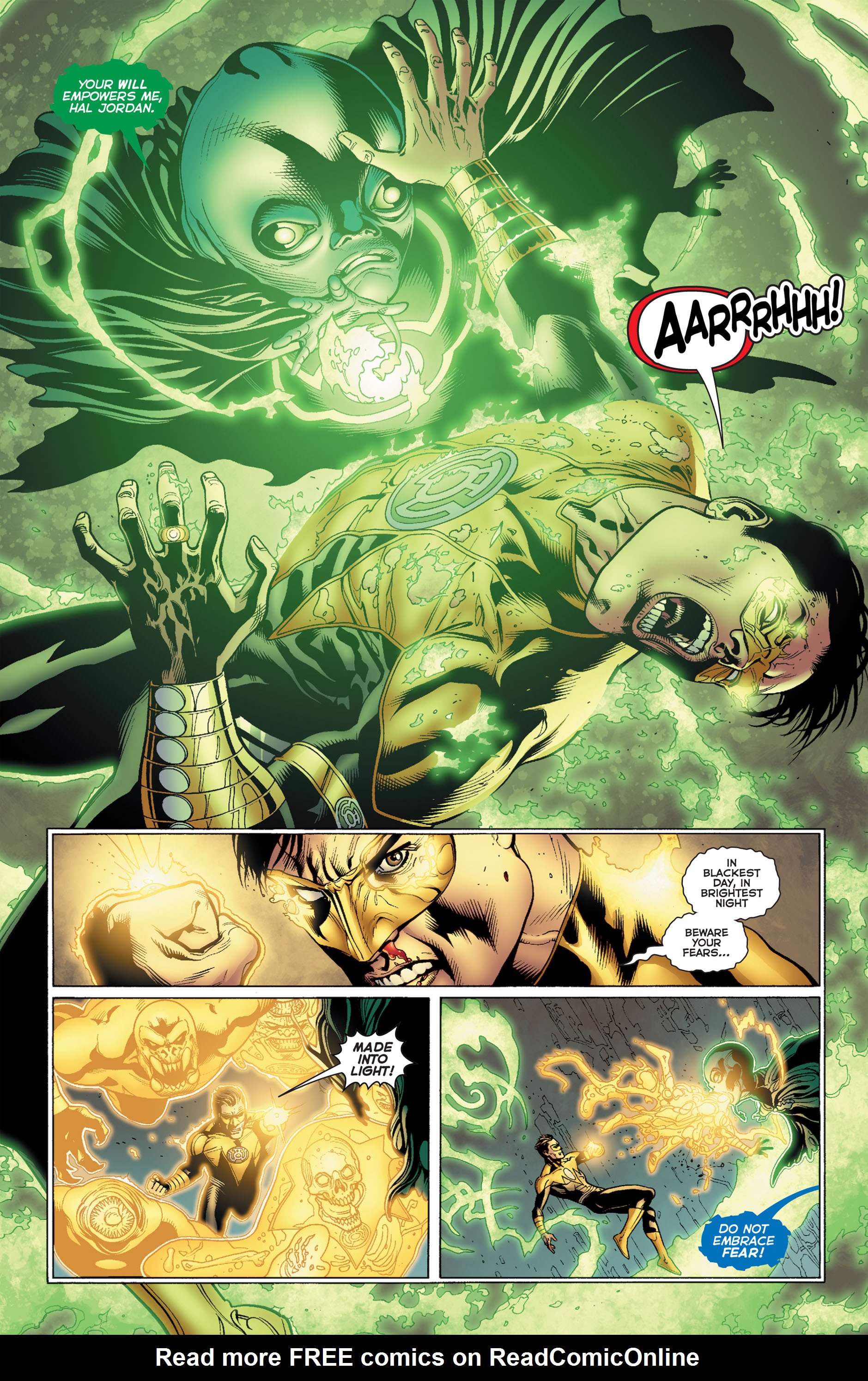 Read online Green Lantern: War of the Green Lanterns (2011) comic -  Issue # TPB - 154