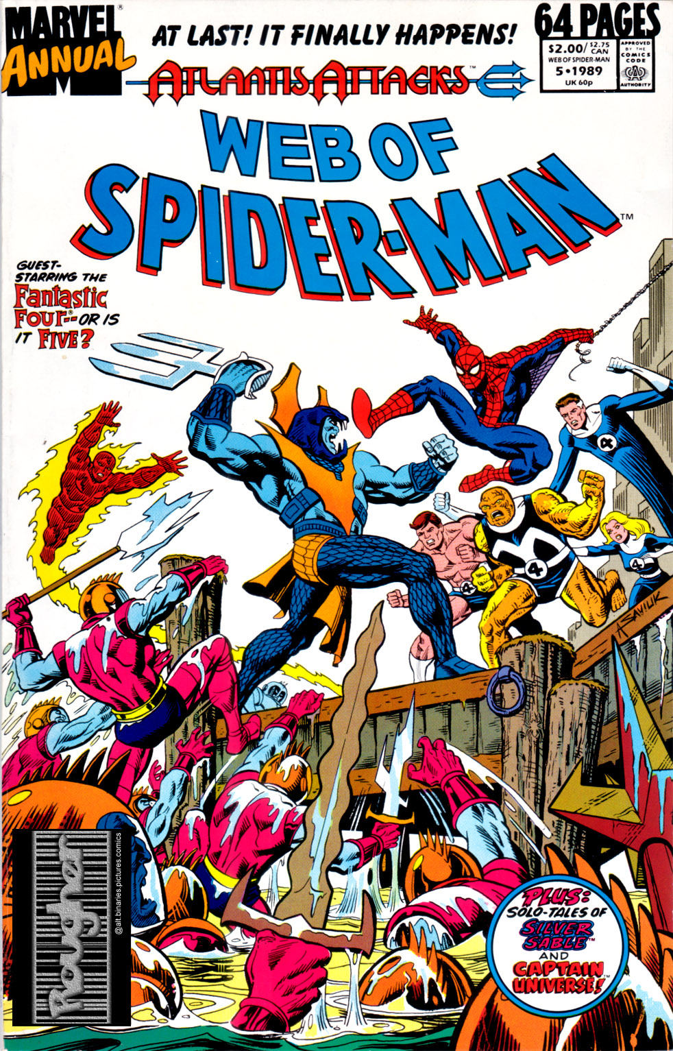 Web of Spider-Man (1985) _Annual_5 Page 1