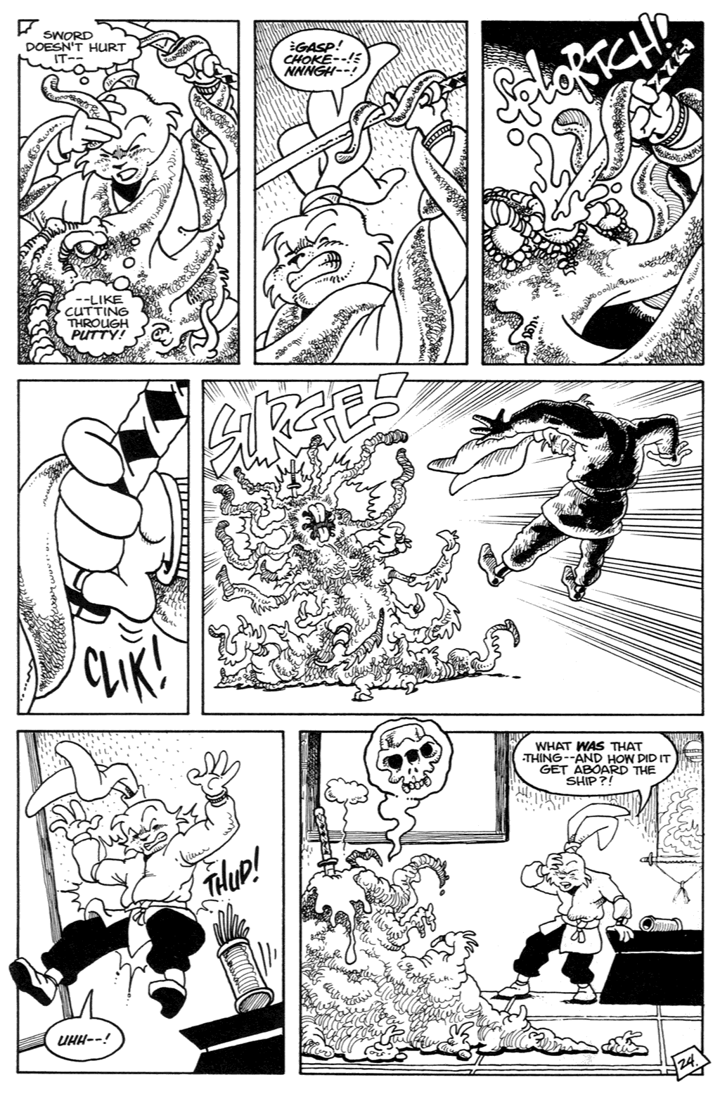 Read online Space Usagi comic -  Issue #1 - 25