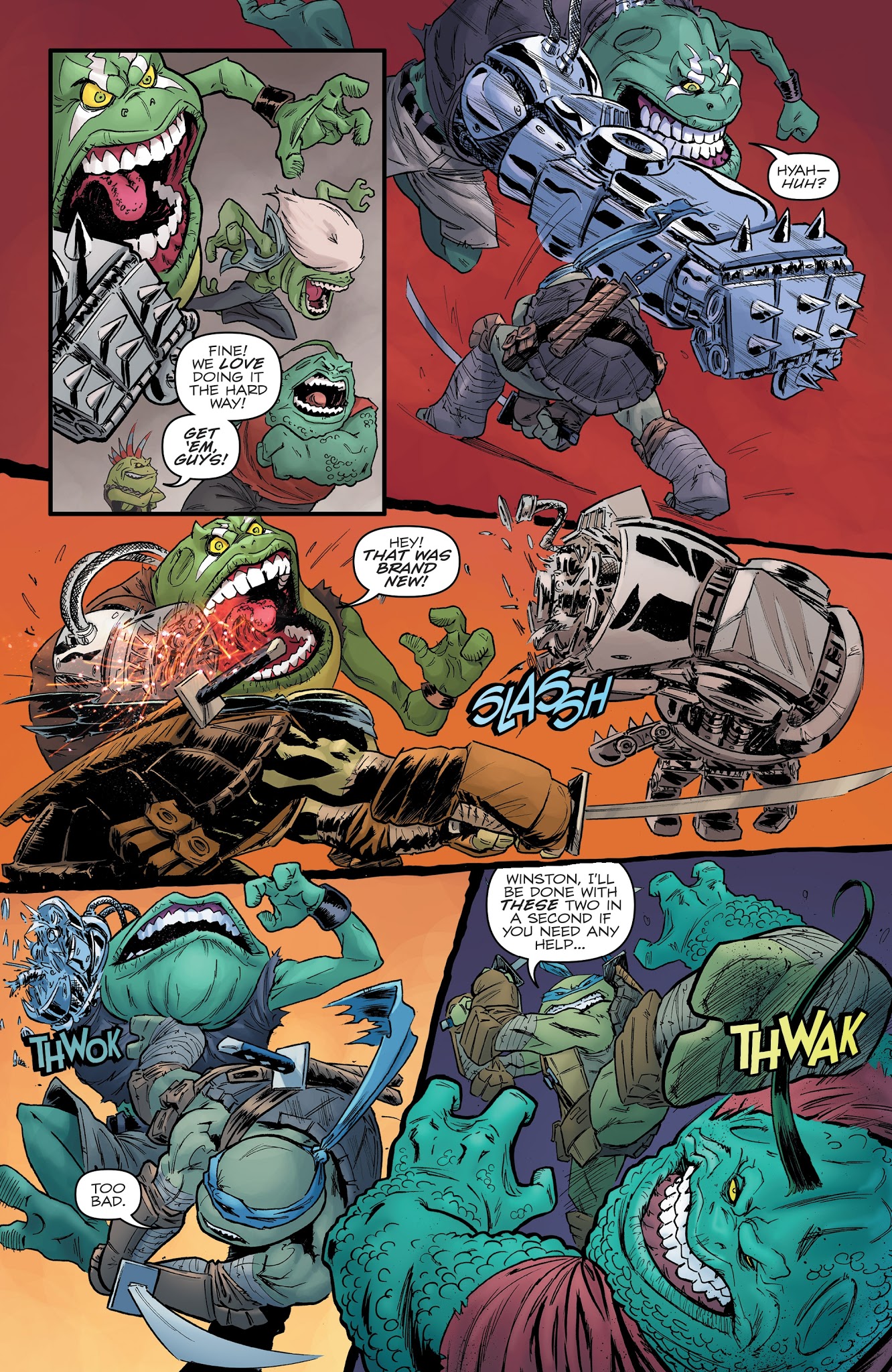 Read online Teenage Mutant Ninja Turtles/Ghostbusters 2 comic -  Issue #3 - 22