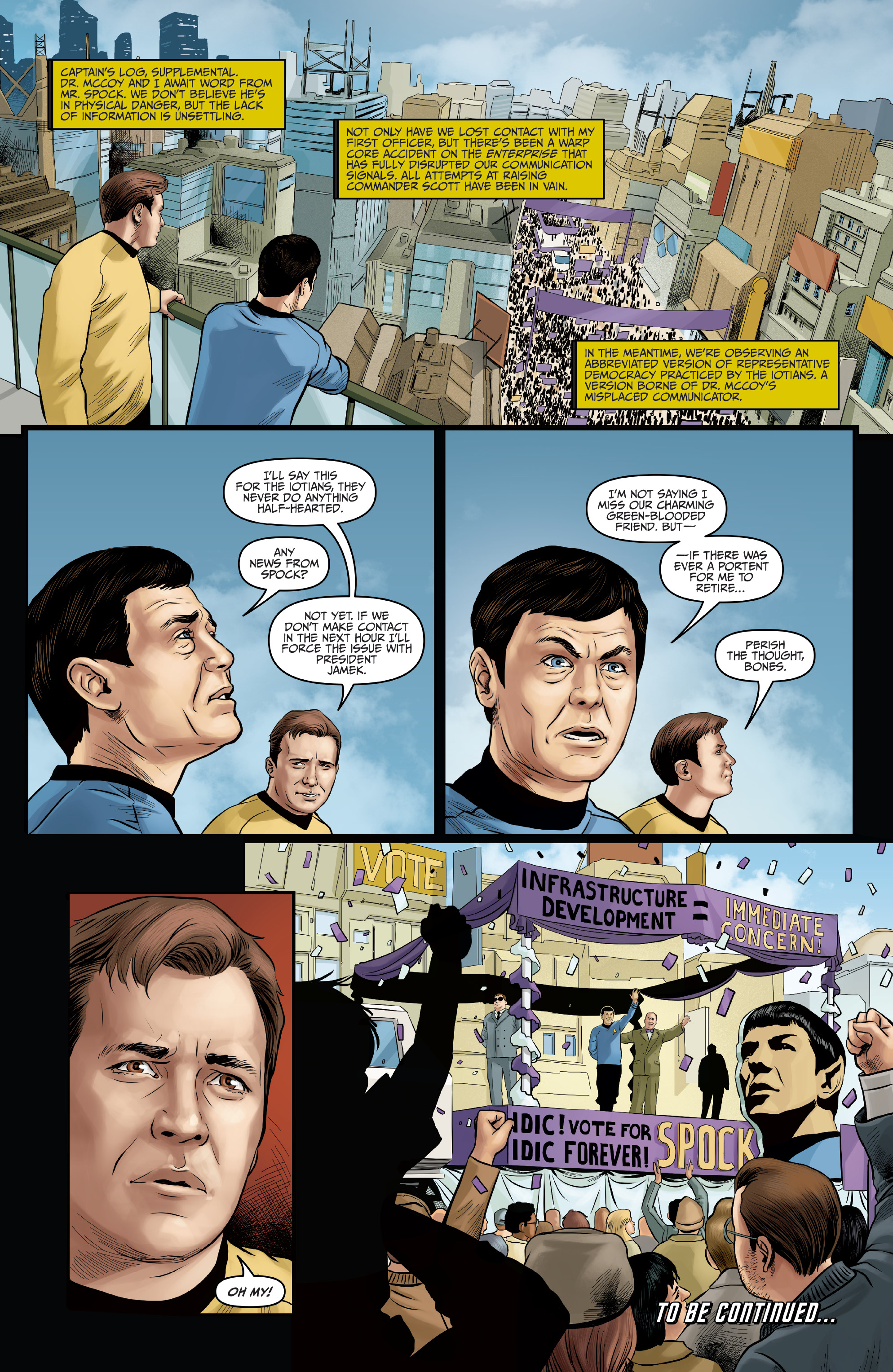 Read online Star Trek: Year Five comic -  Issue #3 - 20