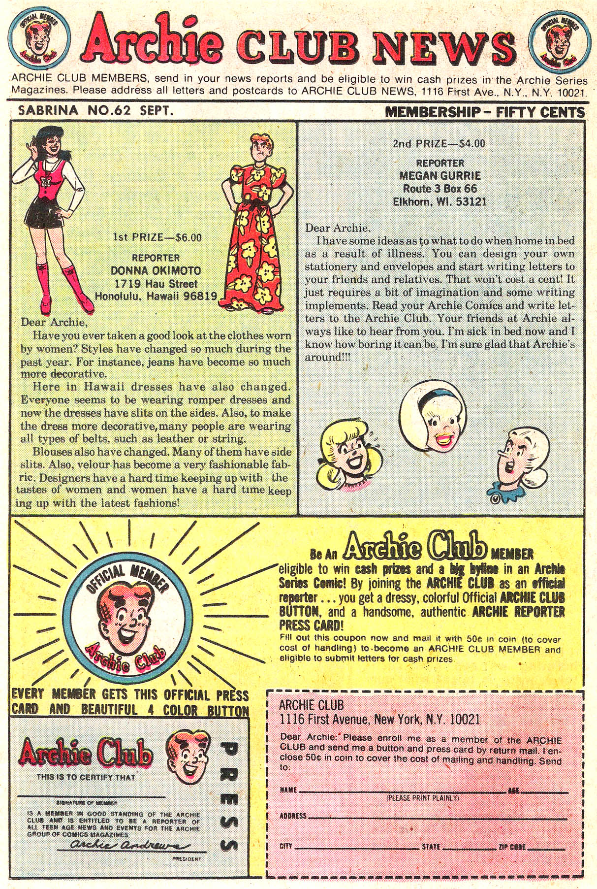 Read online Sabrina The Teenage Witch (1971) comic -  Issue #62 - 26
