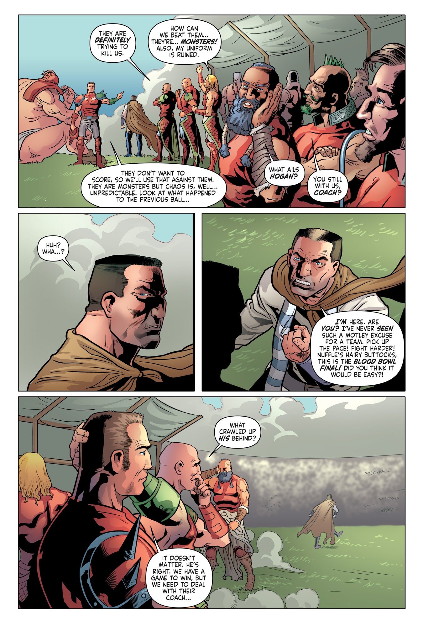 Read online Blood Bowl: More Guts, More Glory! comic -  Issue #4 - 19