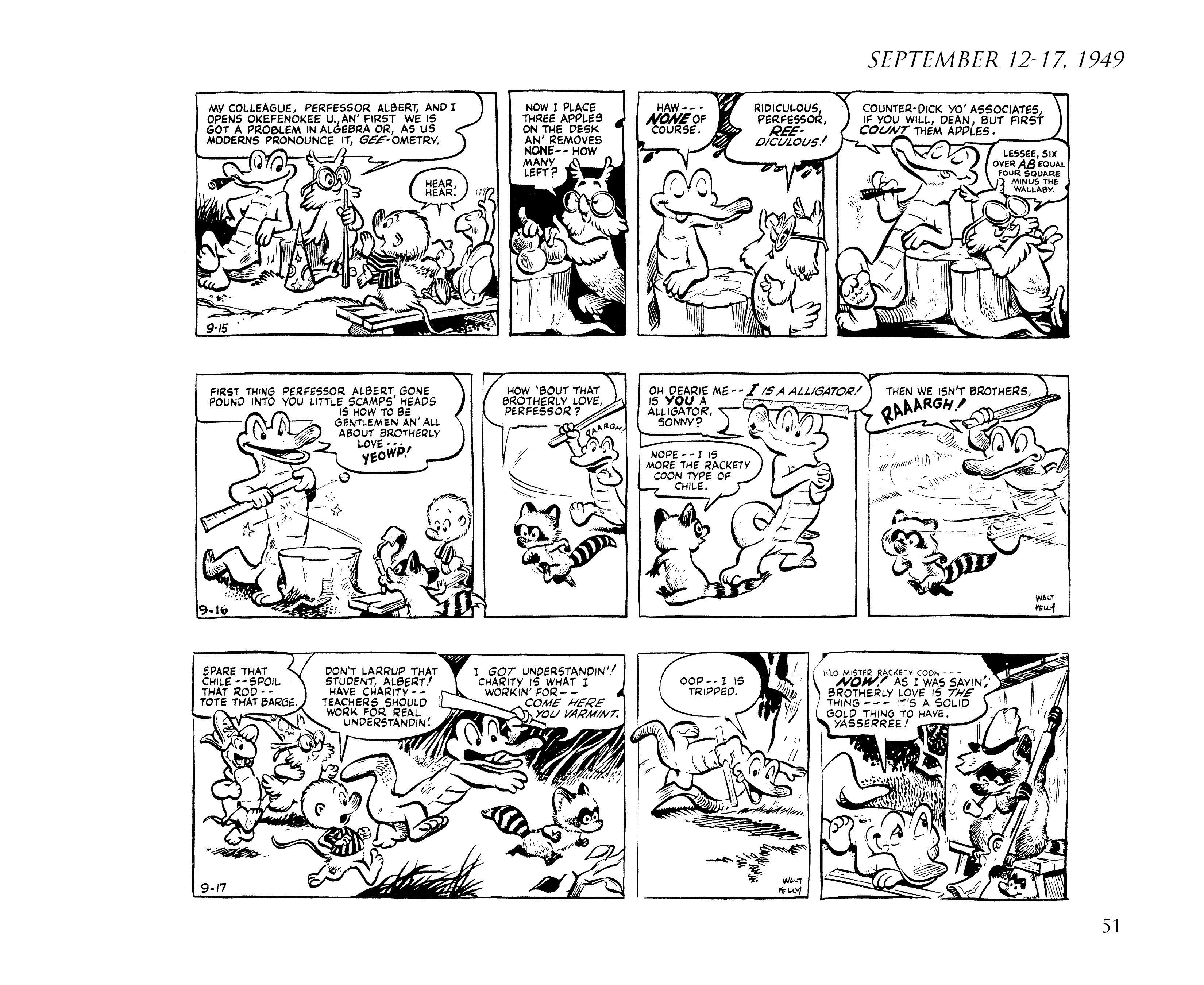 Read online Pogo by Walt Kelly: The Complete Syndicated Comic Strips comic -  Issue # TPB 1 (Part 1) - 69