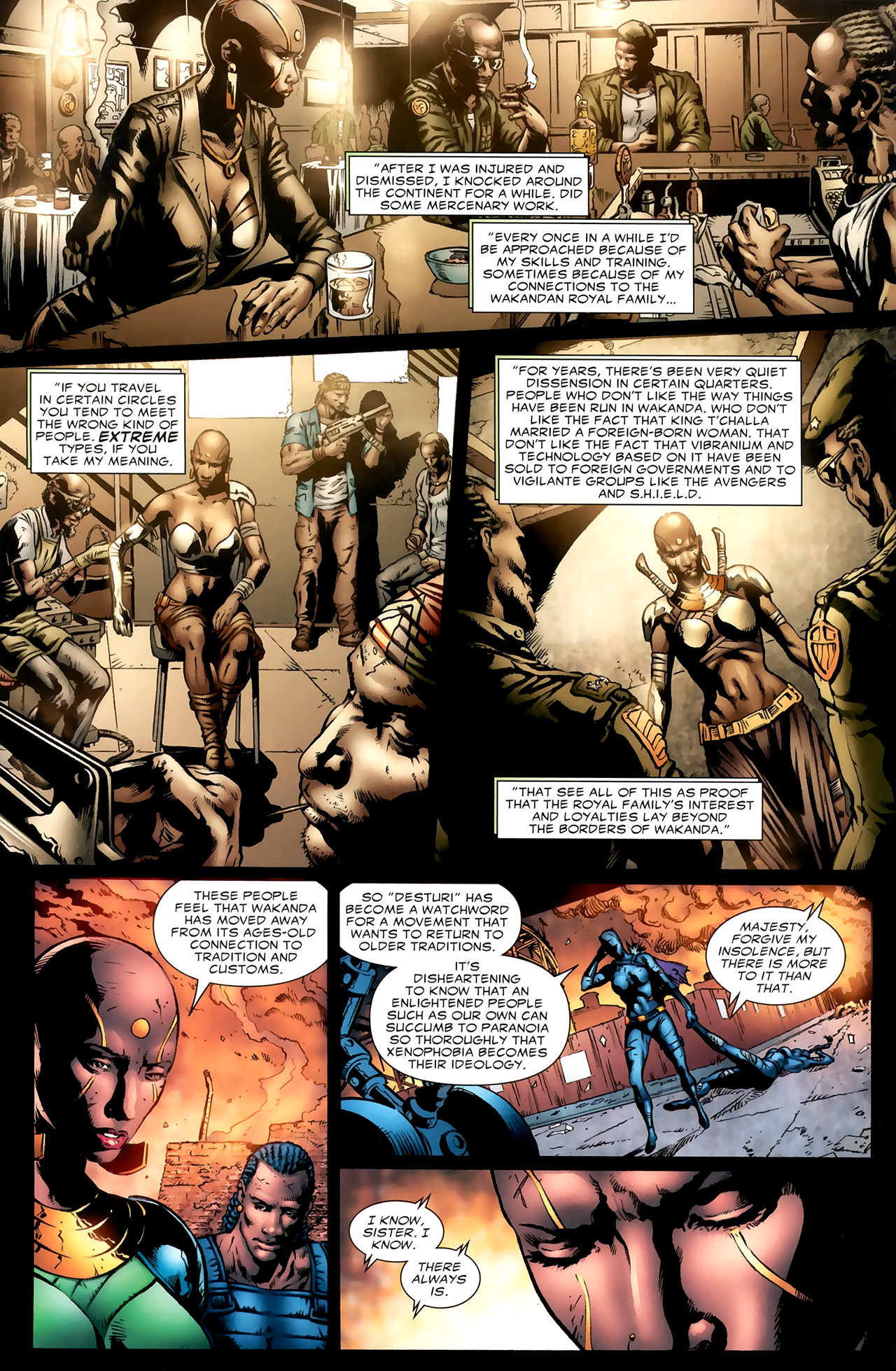 Read online Black Panther (2009) comic -  Issue #10 - 12
