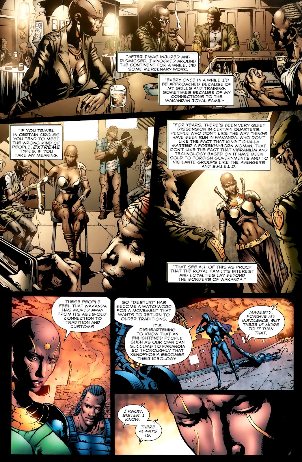 Black Panther (2009) issue 10 - Page 12