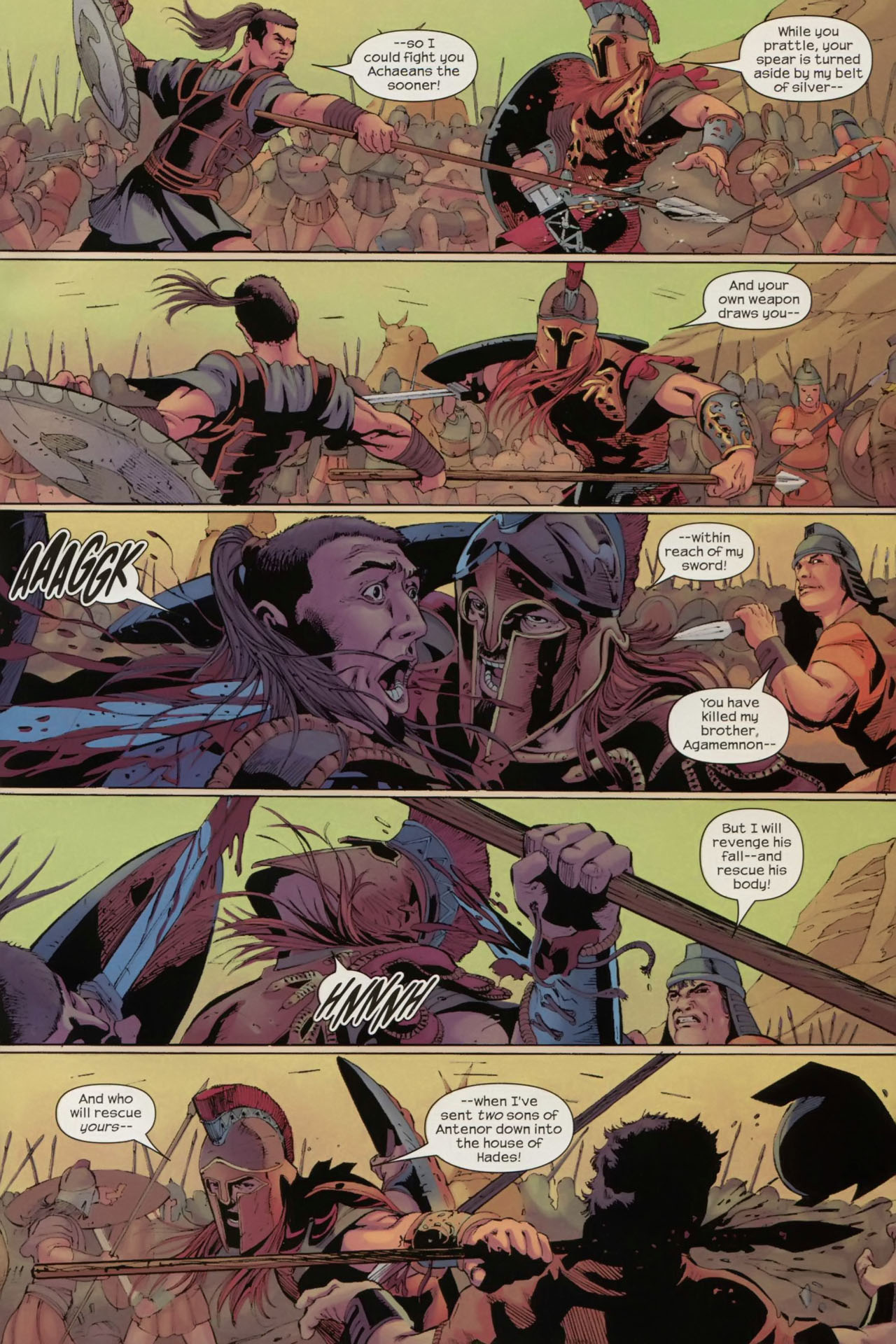 Read online The Iliad comic -  Issue #4 - 15