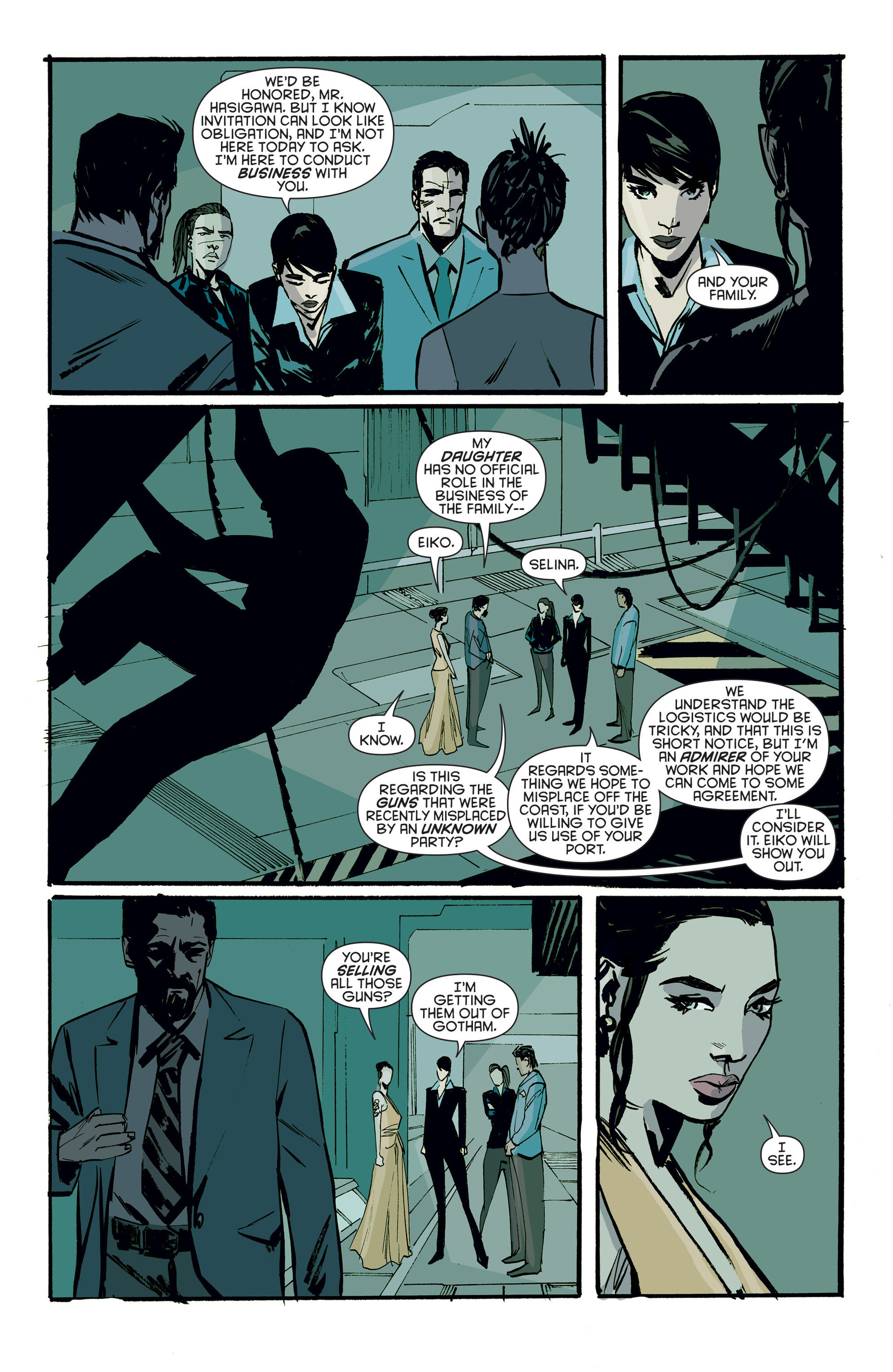 Read online Catwoman (2011) comic -  Issue #35 - 9