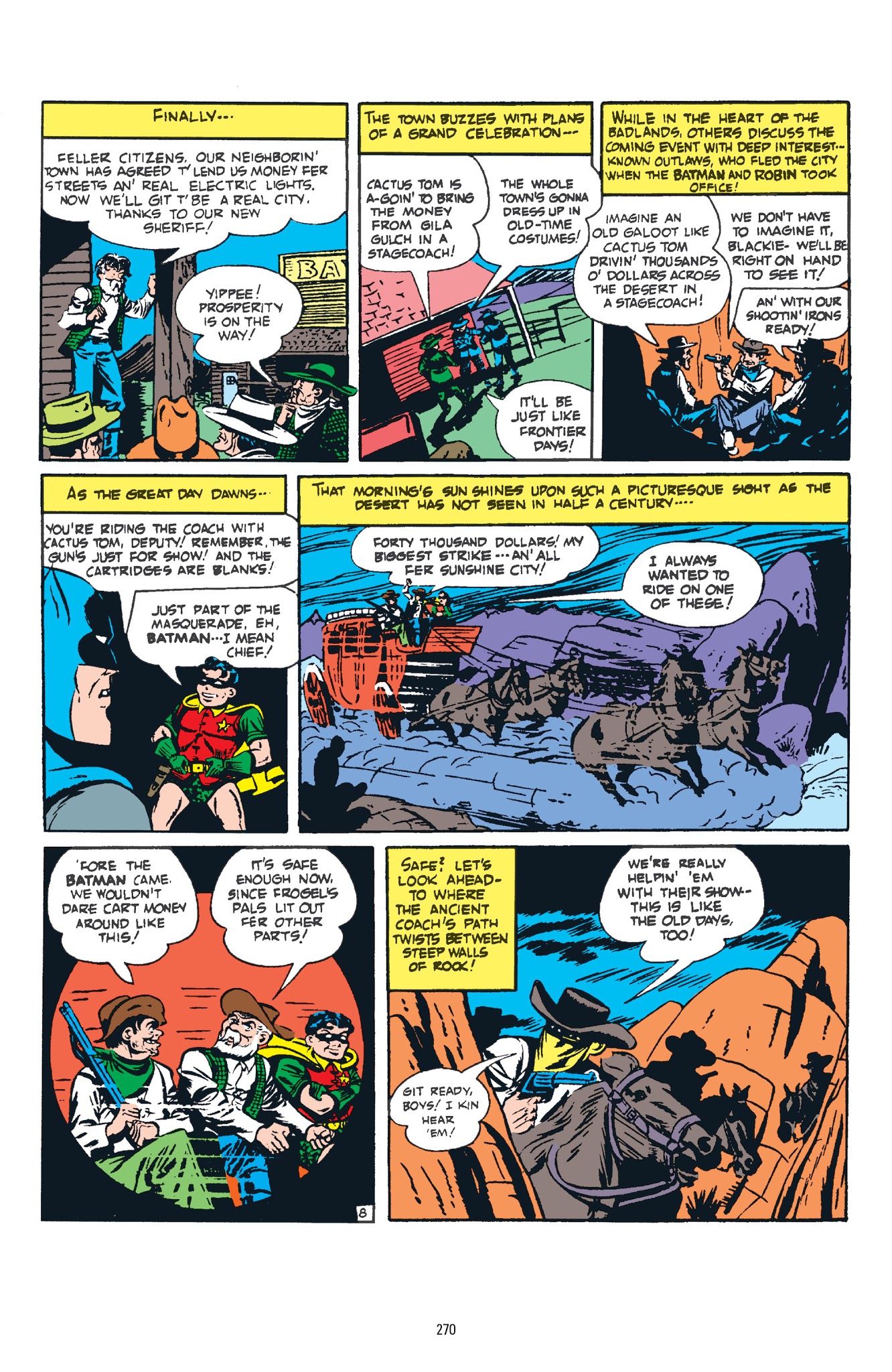 Read online Batman: The Golden Age Omnibus comic -  Issue # TPB 3 - 270