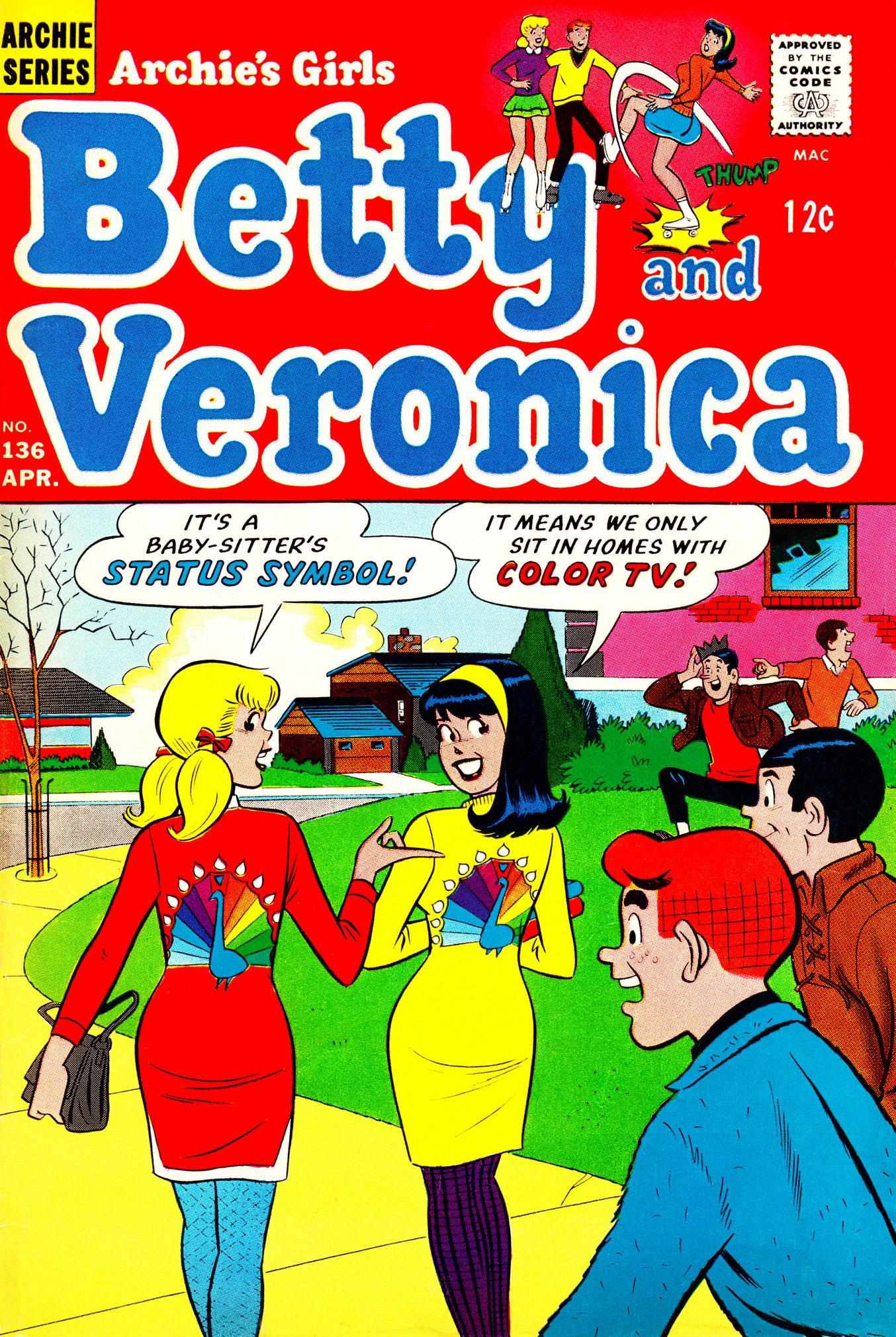 Read online Archie's Girls Betty and Veronica comic -  Issue #136 - 1