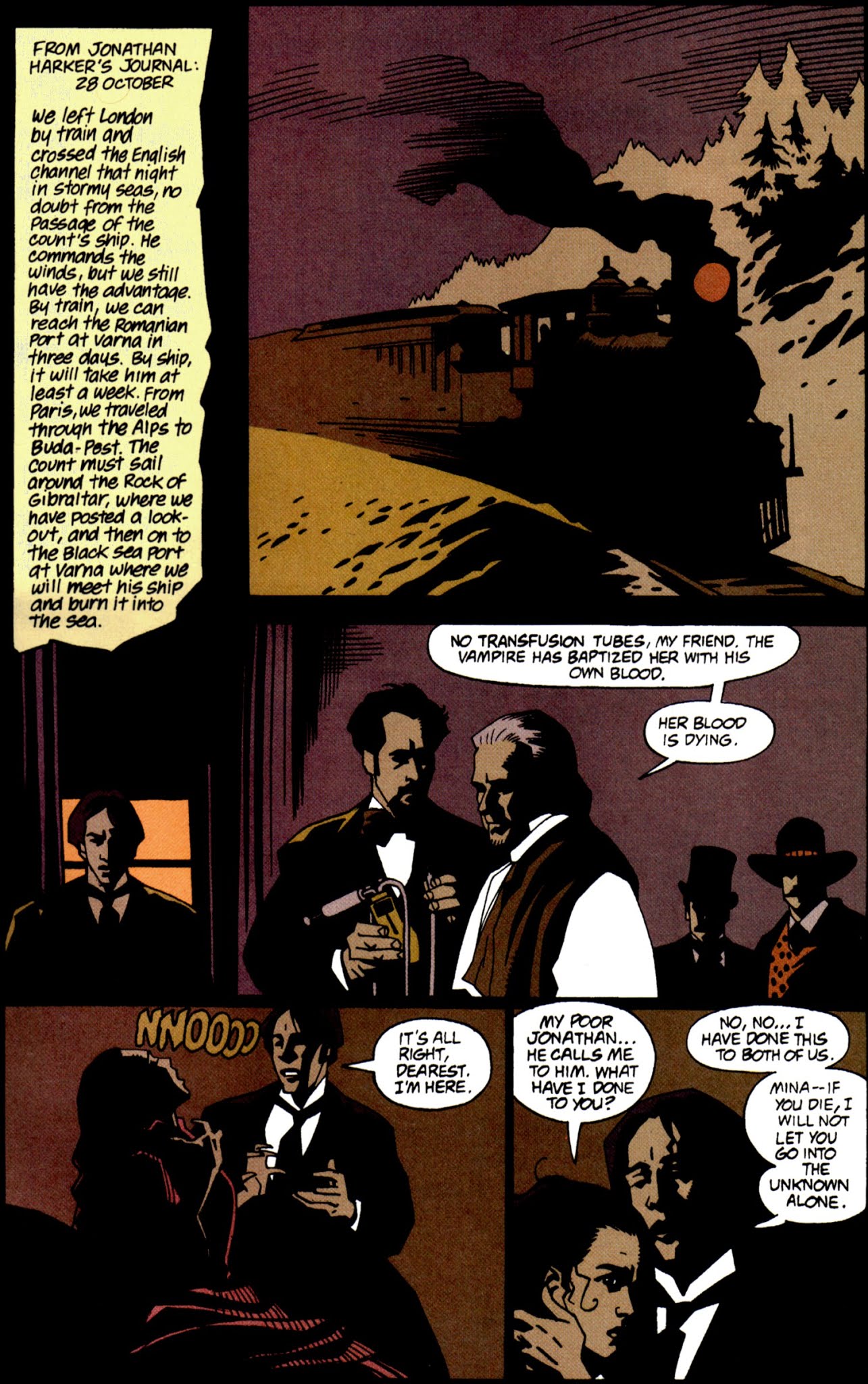 Read online Bram Stoker's Dracula comic -  Issue #4 - 17